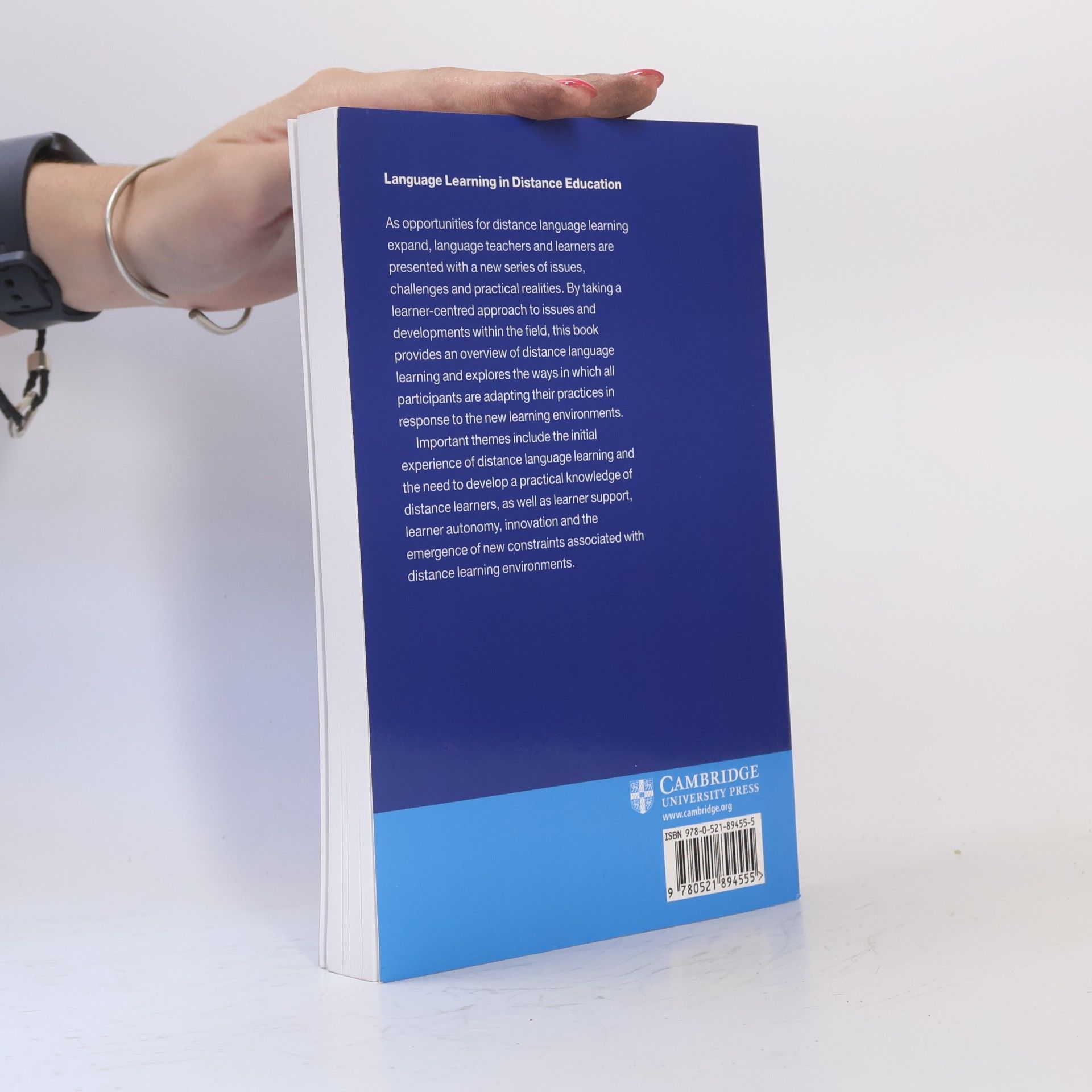 Cynthia White Cambridge Language Teaching Library: Language Learning in Distance Education