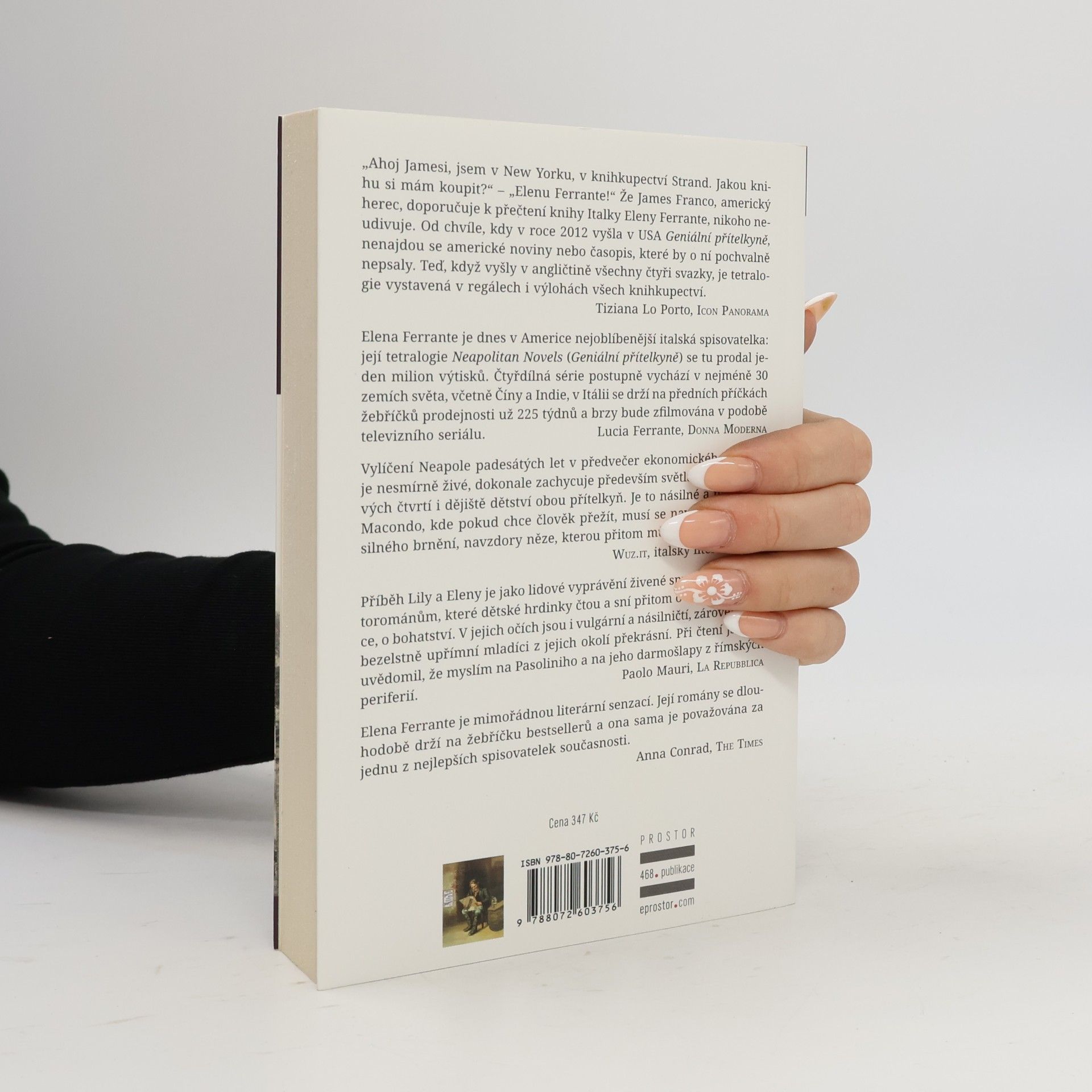 Elena Ferrante Geniální přítelkyně 1. Dětství a dospívání