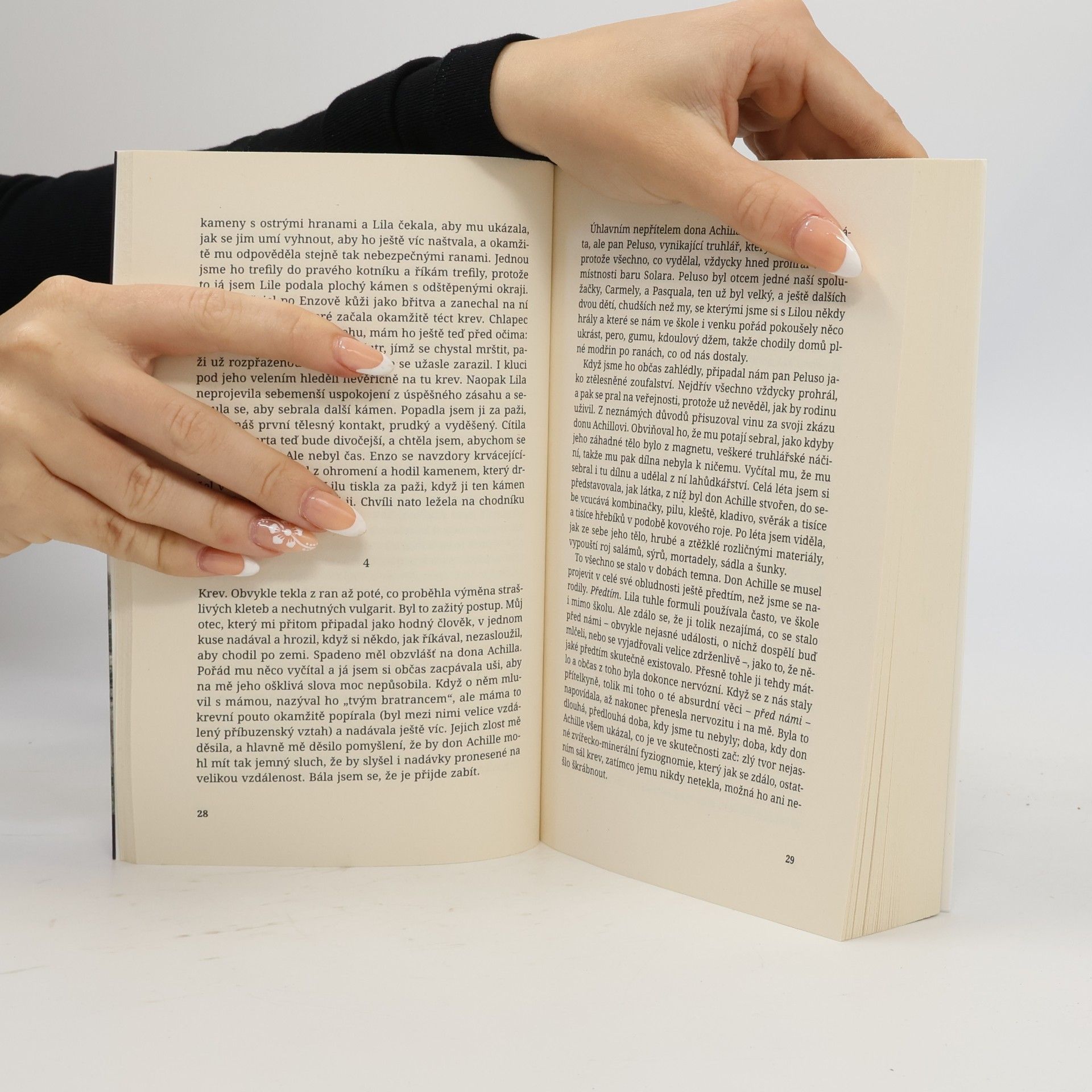 Elena Ferrante Geniální přítelkyně 1. Dětství a dospívání