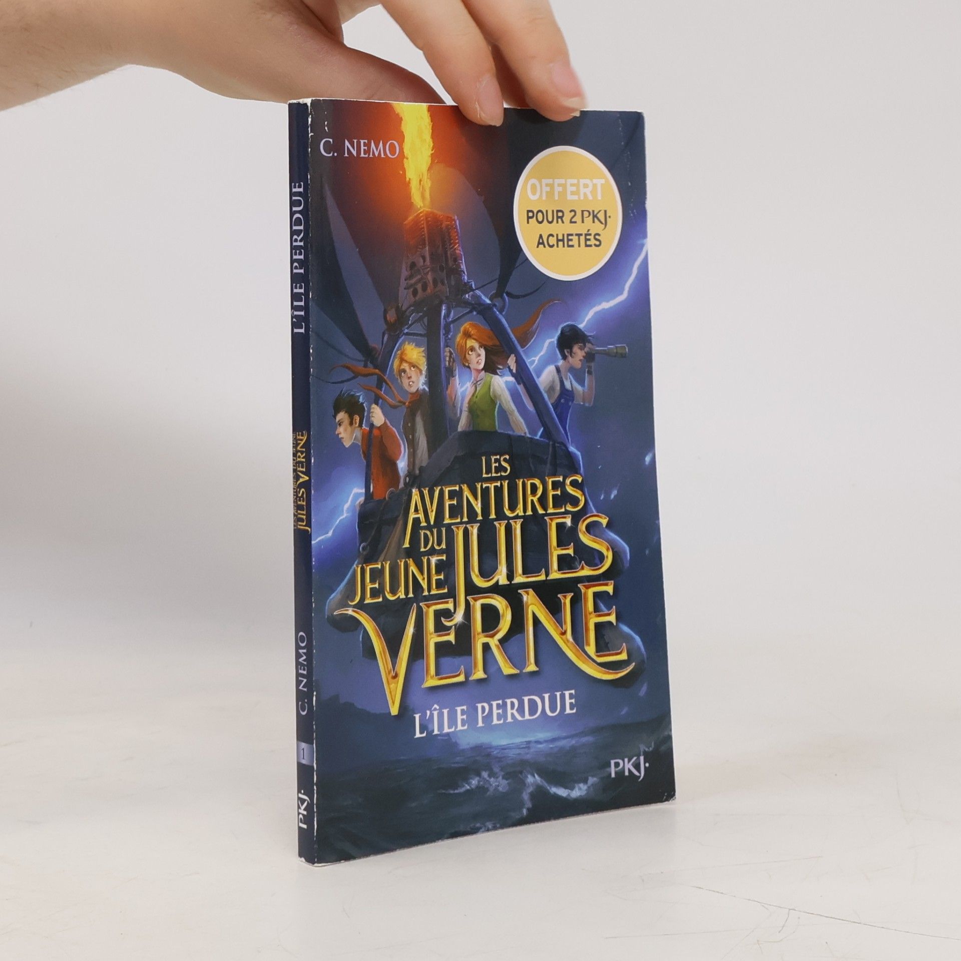 Les Aventures du jeune Jules Verne 1: L'île perdue
