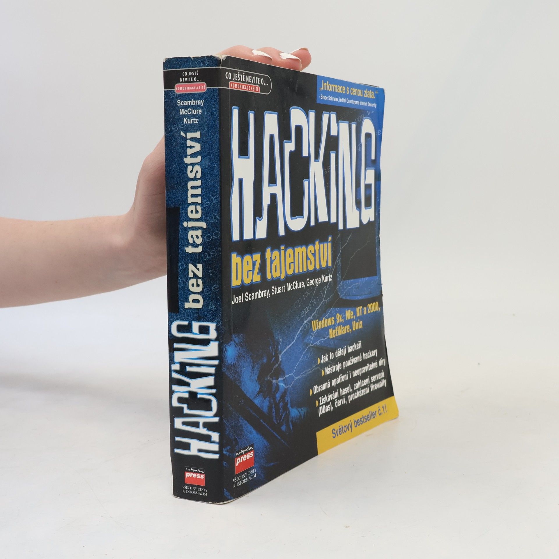 Stuart McClure HACKING bez tajemství