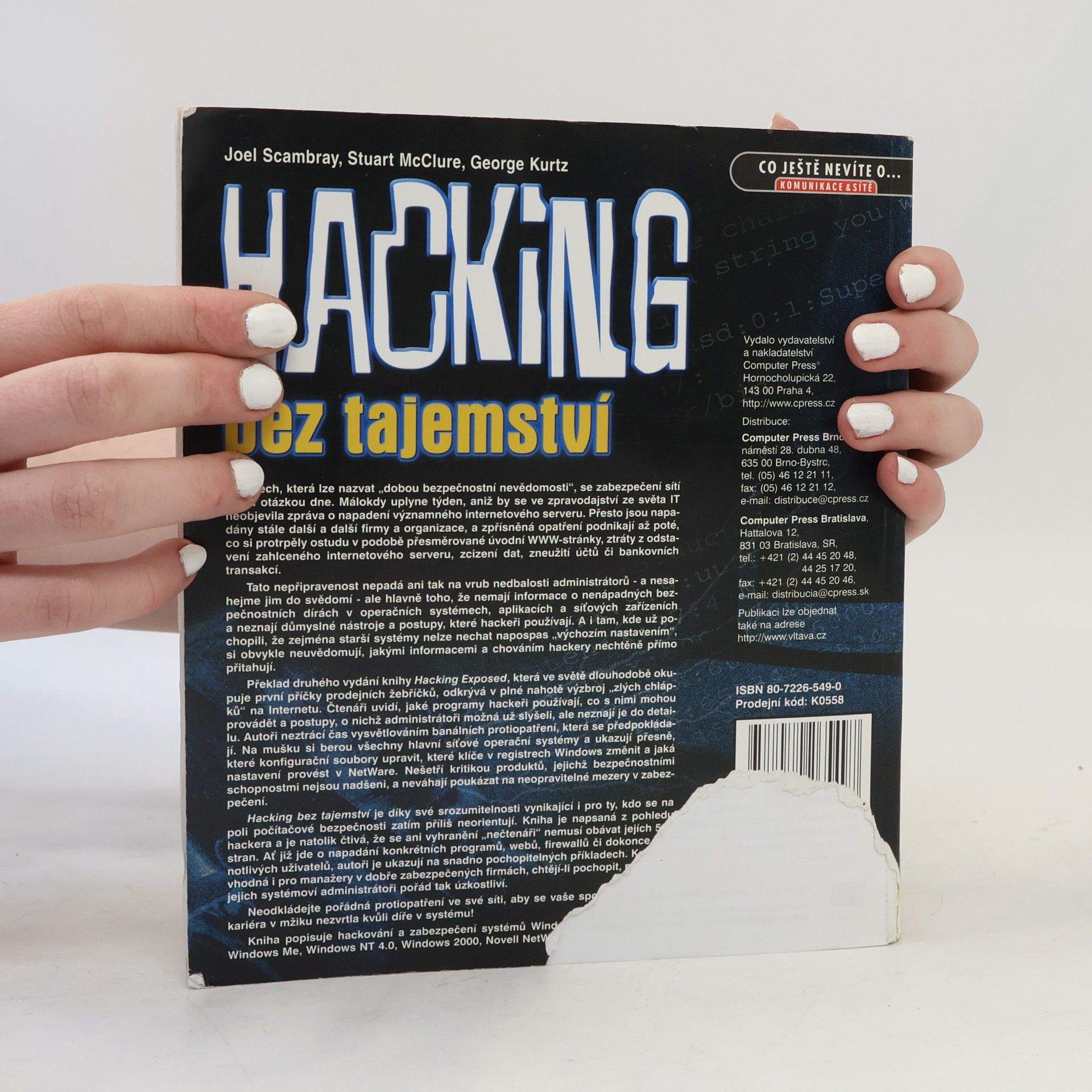 Stuart McClure HACKING bez tajemství