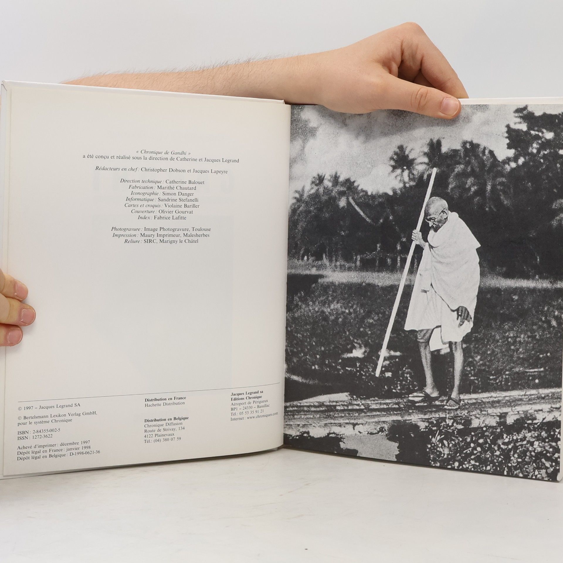 Collectif 20e Chroniques de l'Histoire: Gandhi