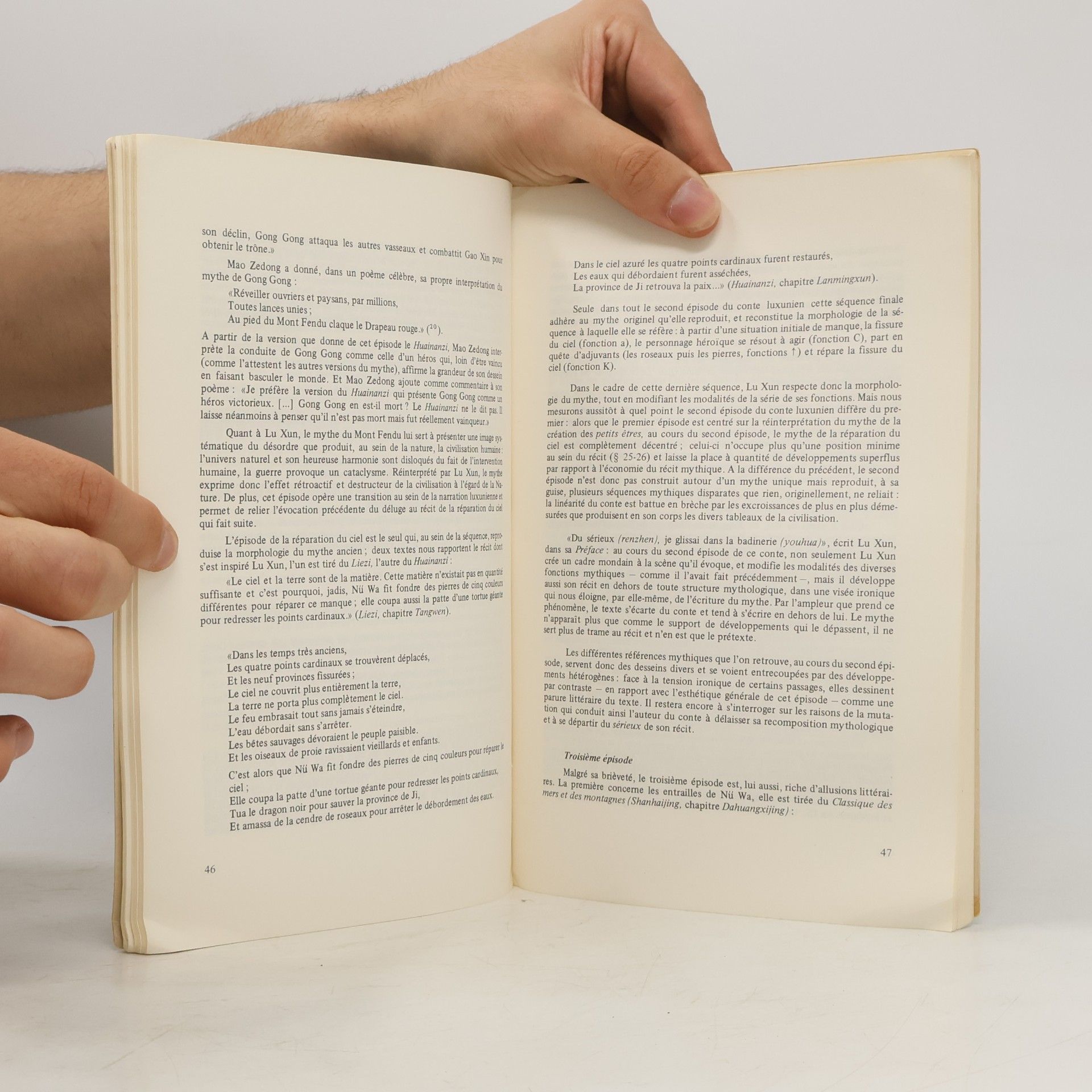 François Jullien Lu Xun Écriture et révolution
