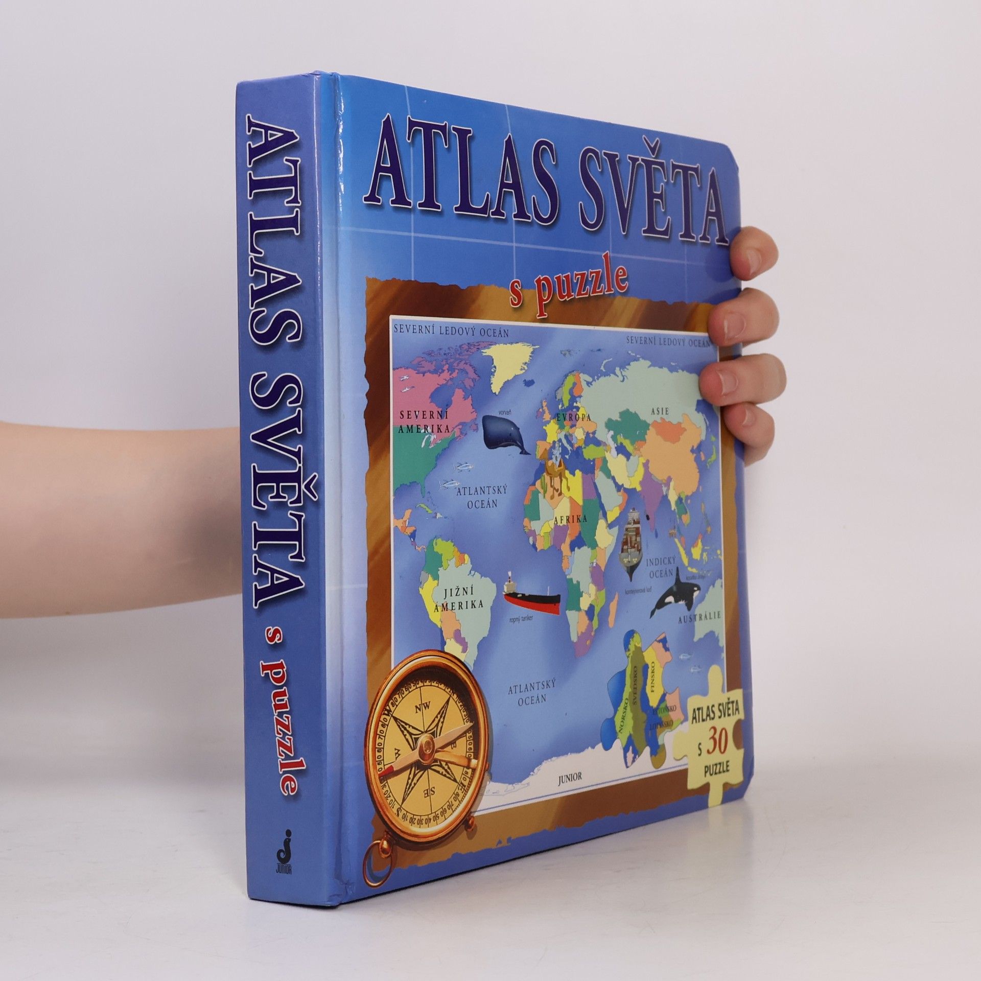 Collectif d'auteurs Atlas světa s puzzle