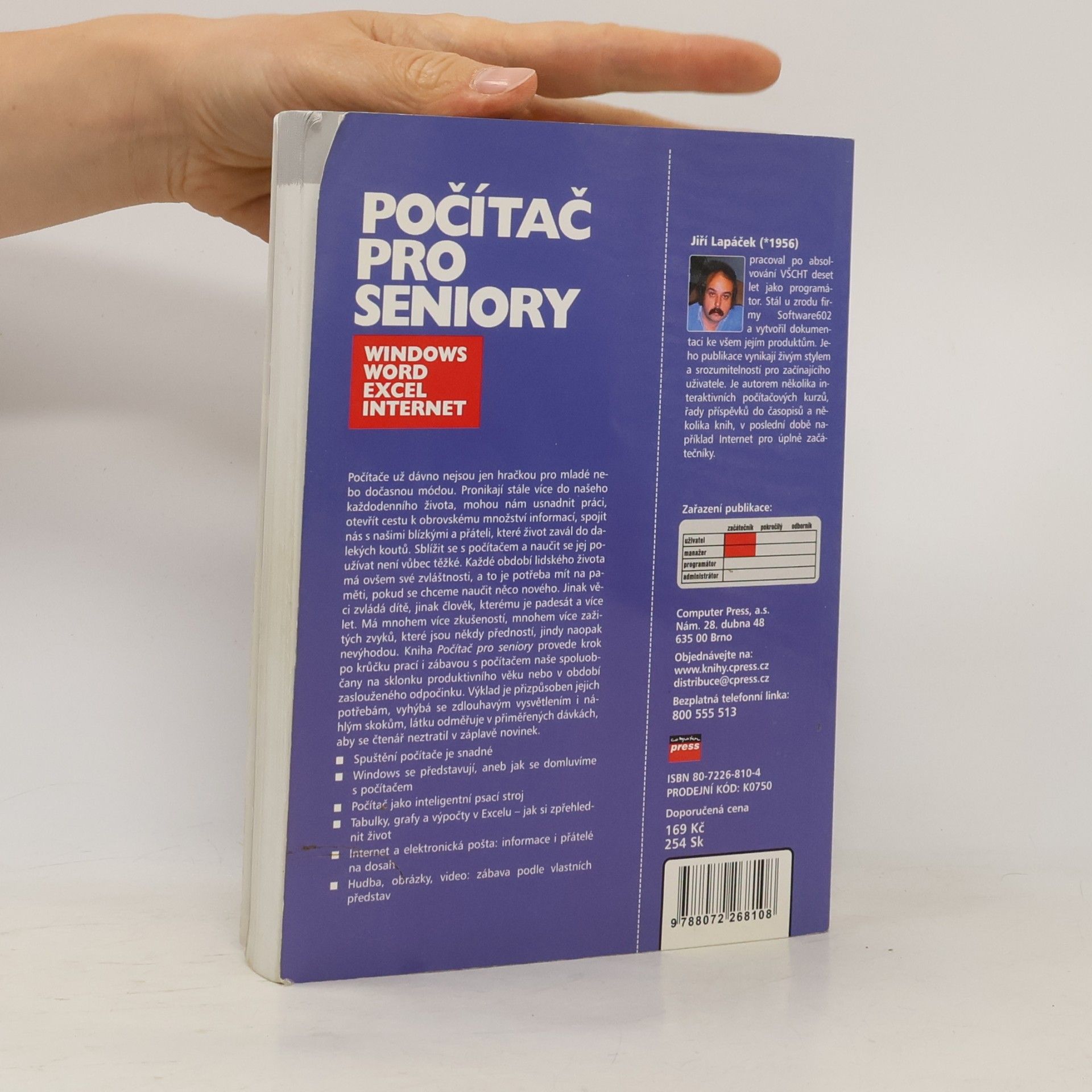 Jiří Lapáček Počítač pro seniory