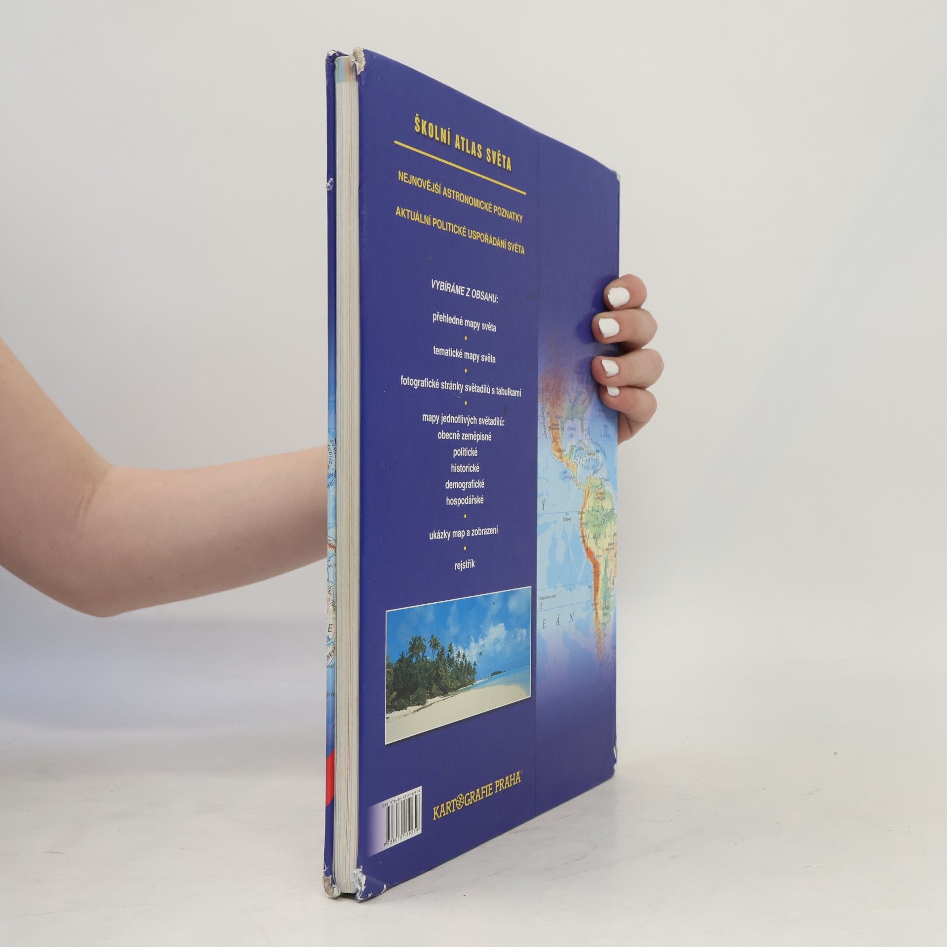 Collectif d'auteurs Školní atlas světa
