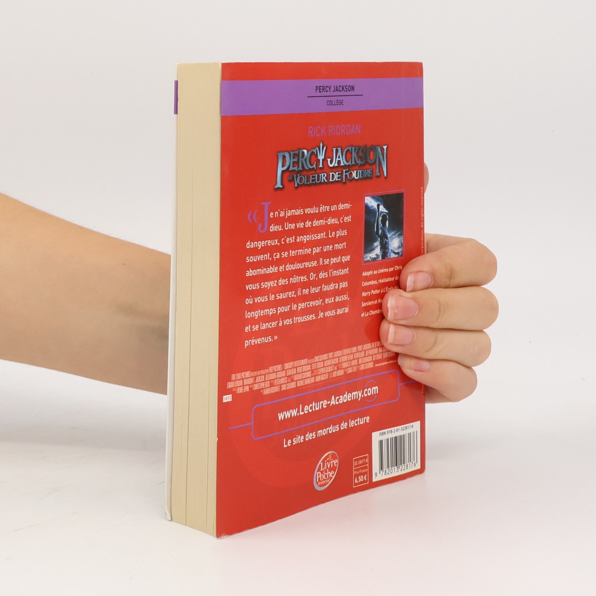 Rick Riordan Percy Jackson 1. Le voleur de Foudre