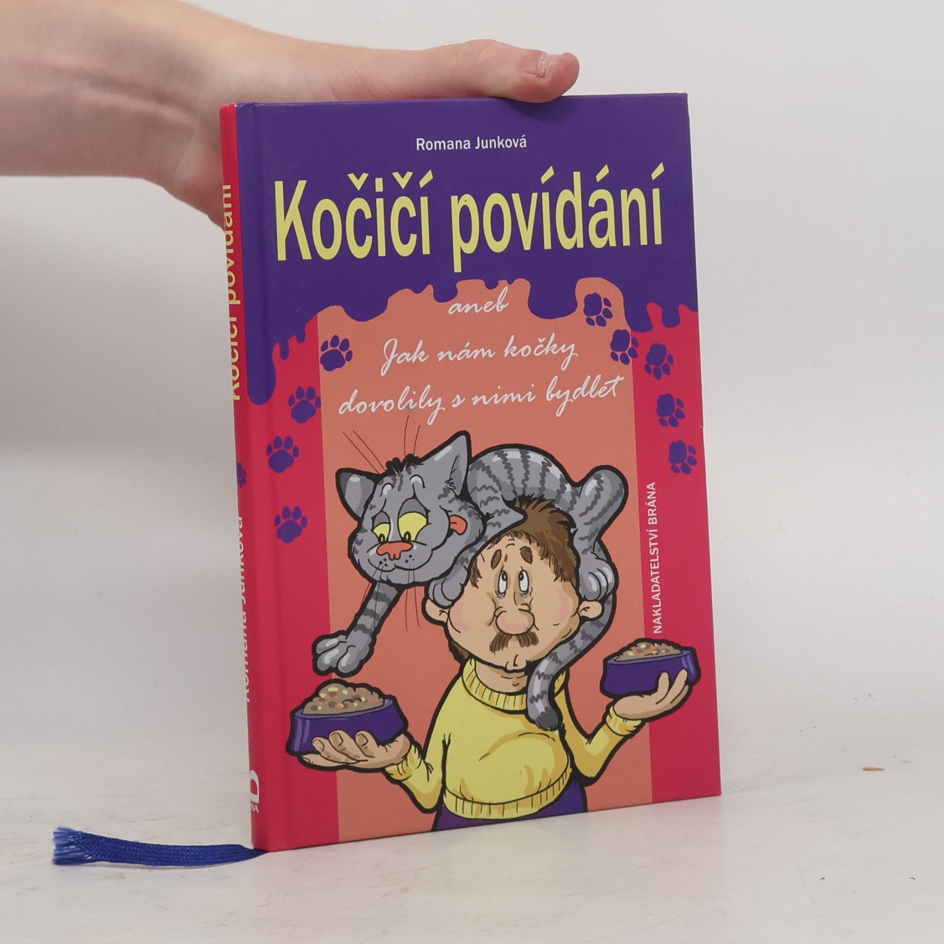 Romana Junková Kočičí povídání, aneb, Jak nám kočky dovolily s nimi bydlet