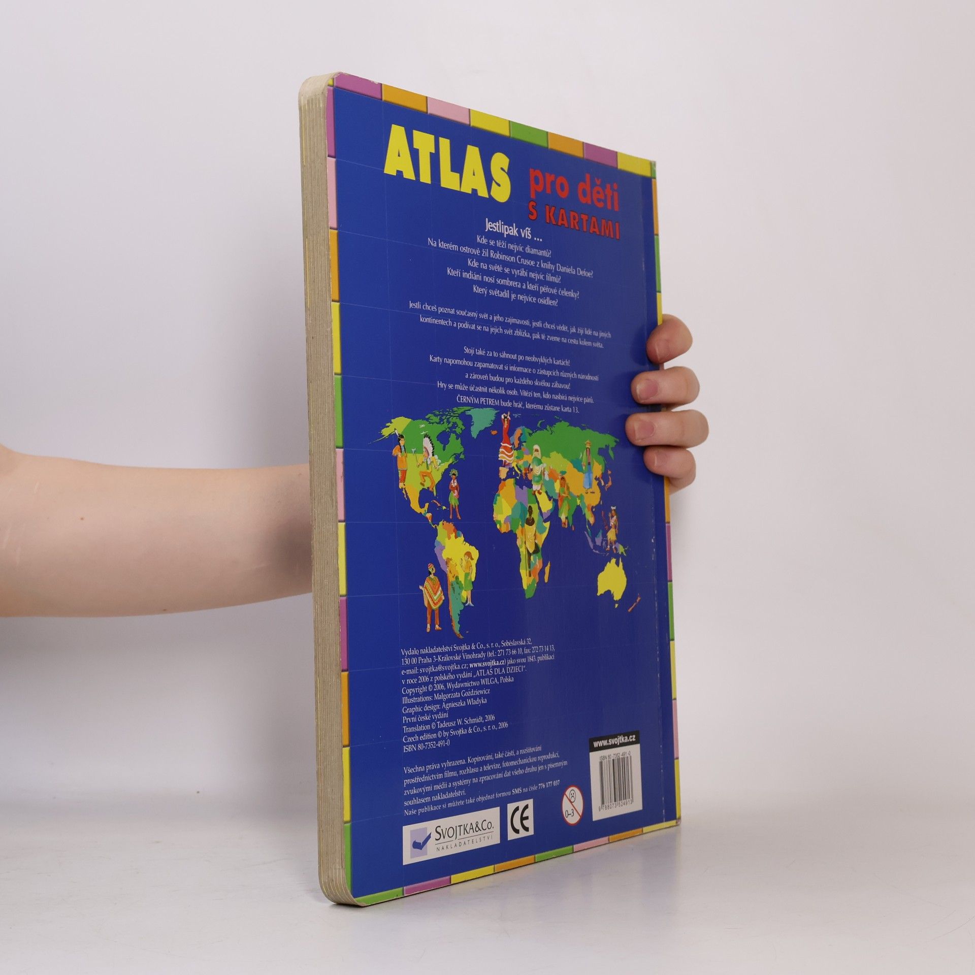 Malgorzata Gozdziewicz Atlas pro děti: S kartami