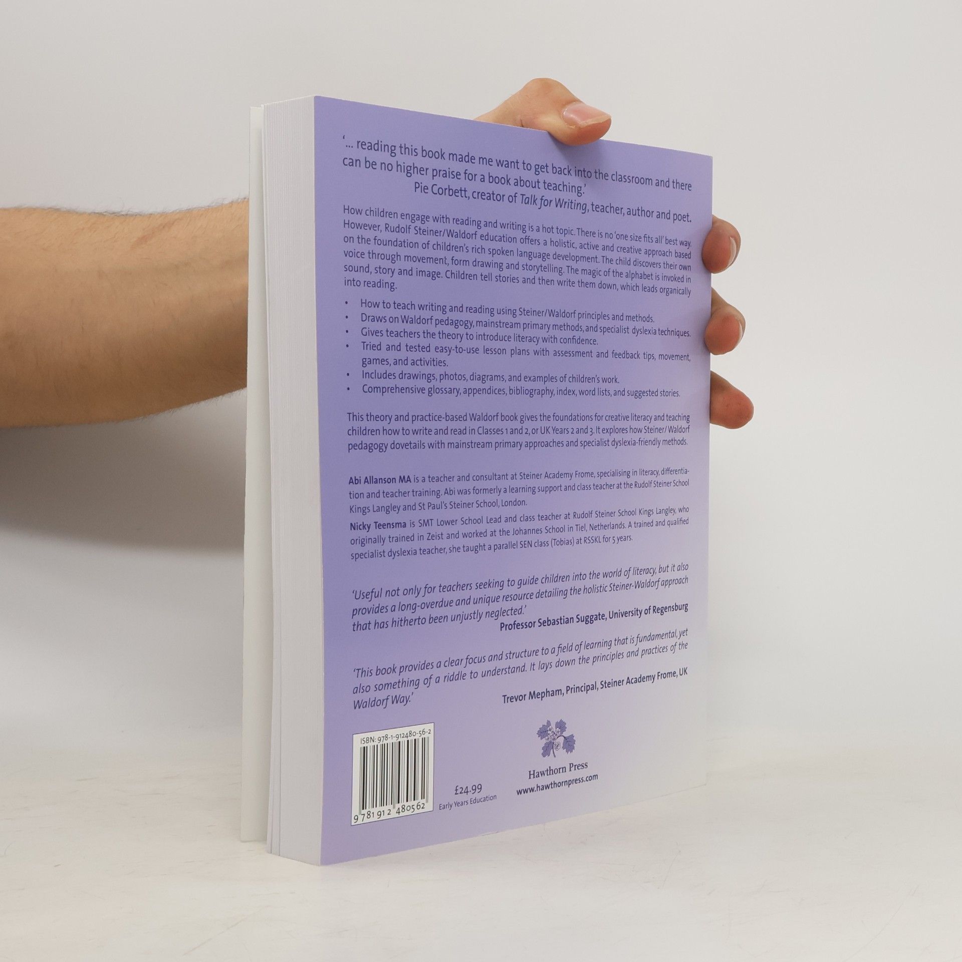 Abi Allanson Writing to Reading the Steiner Waldorf Way