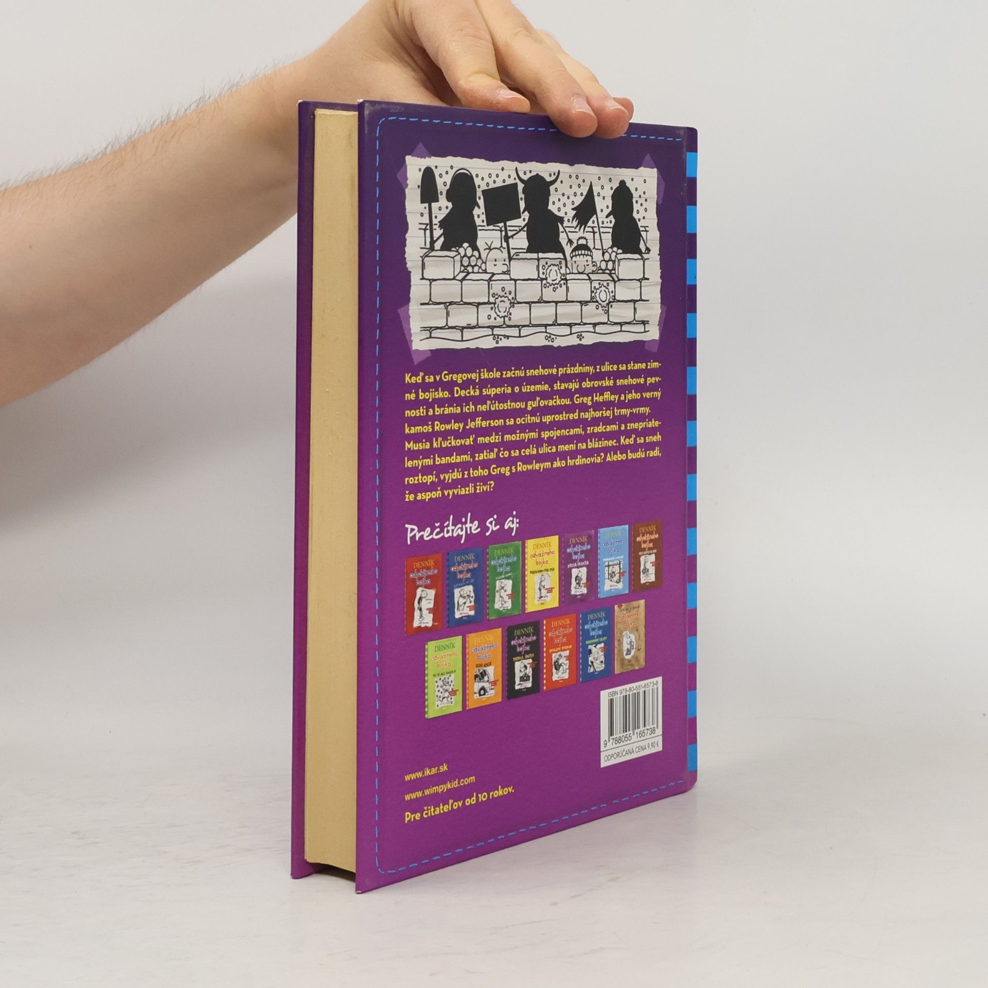 Jeff Kinney Denník odvážneho bojka 13. Snehová bitka