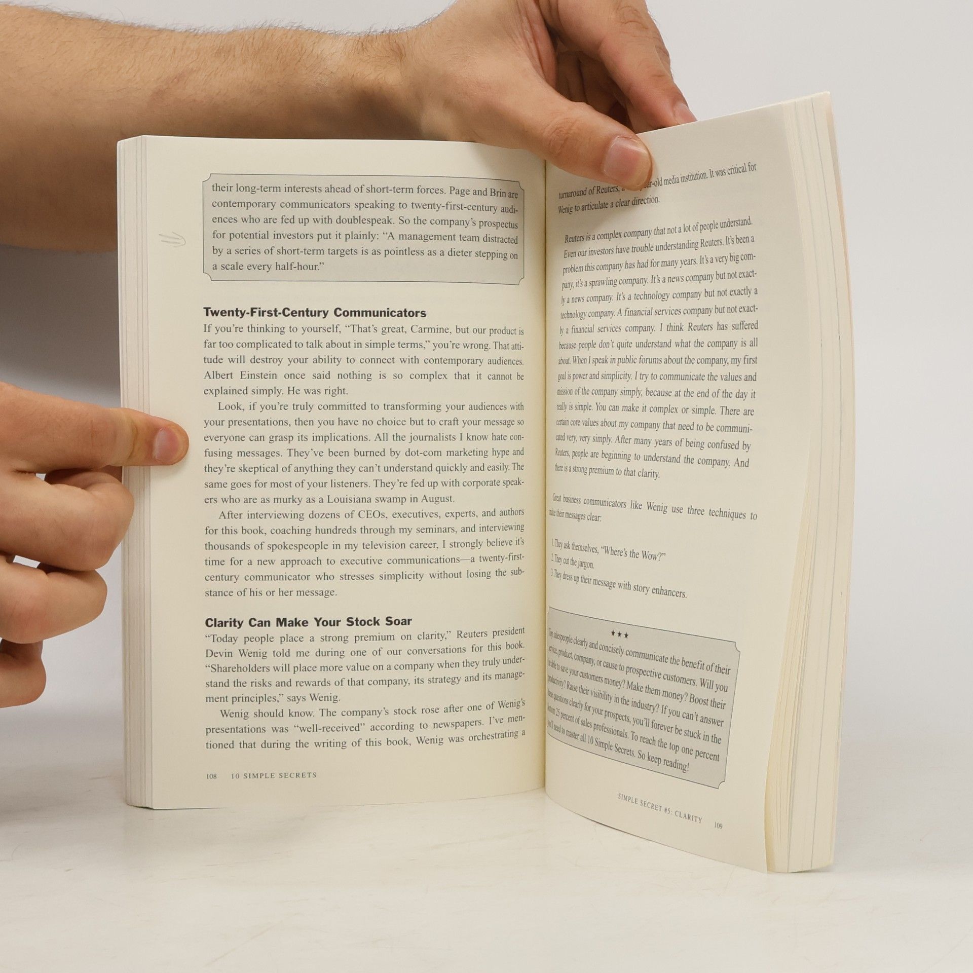 Carmine Gallo 10 Simple Secrets of the World's Greatest Business Communicators