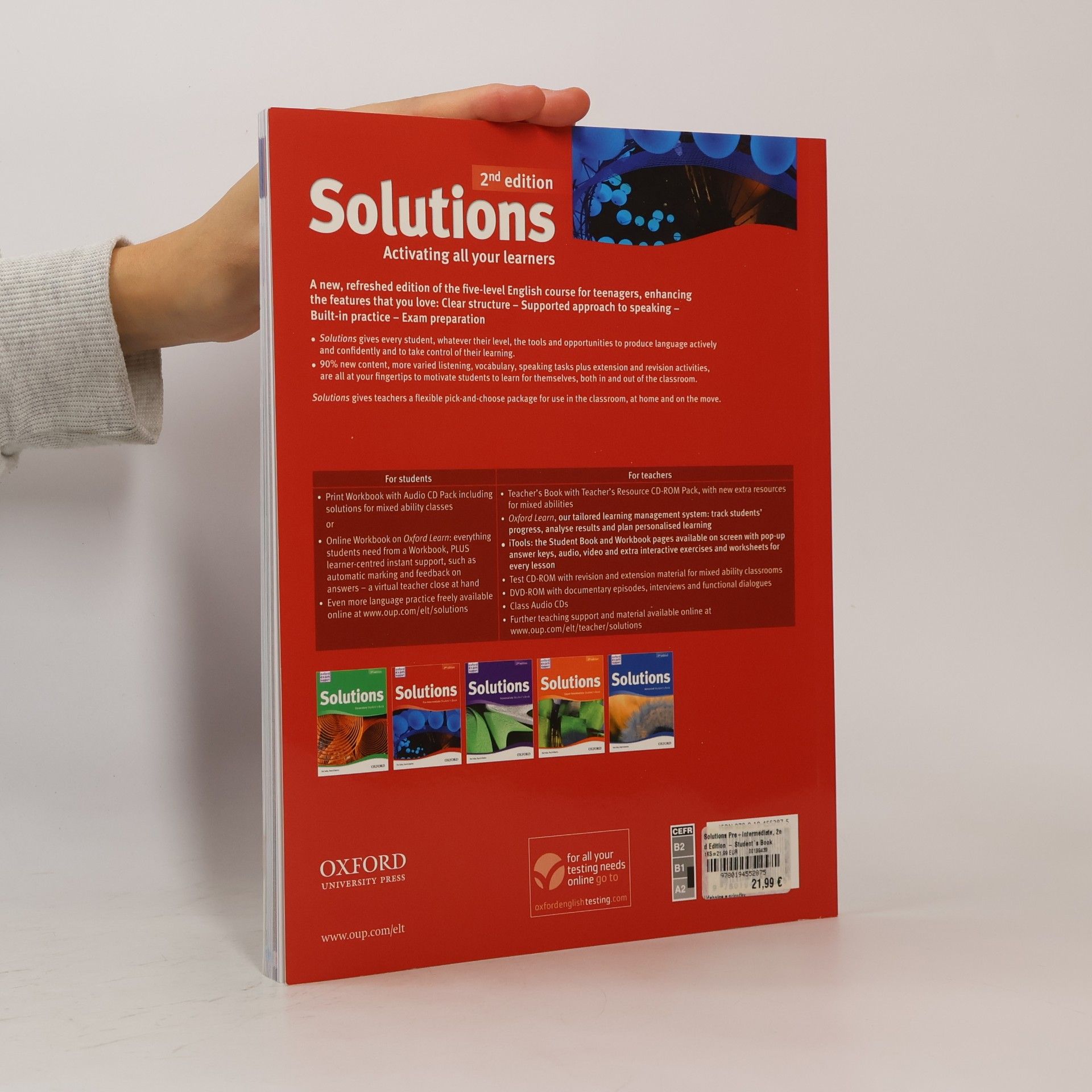 Paul A. Davies Solutions: Pre-Intermediate Student's Book