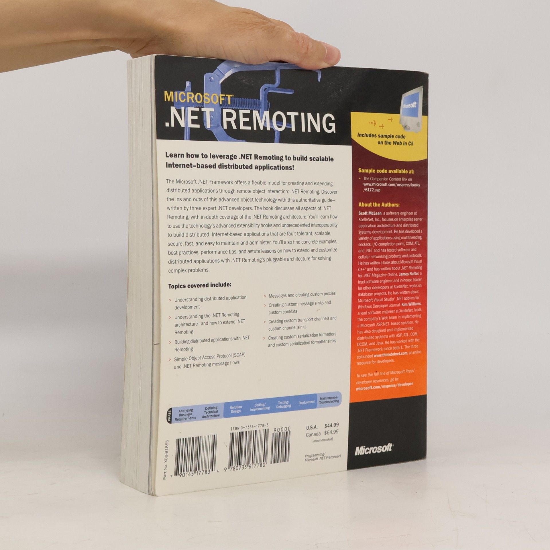 Scott McLean Microsoft® .NET Remoting