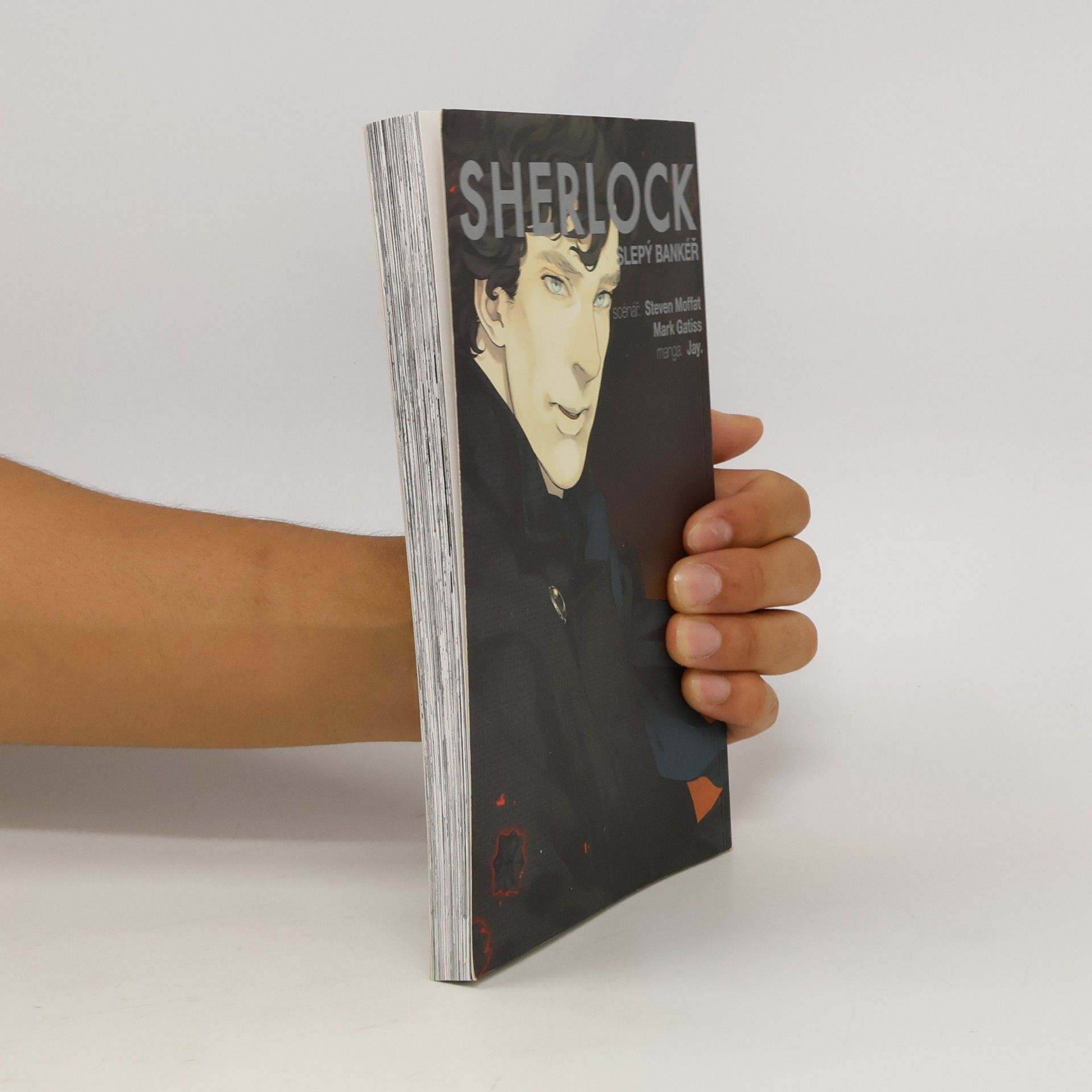 Mark Gatiss Sherlock. Slepý bankéř