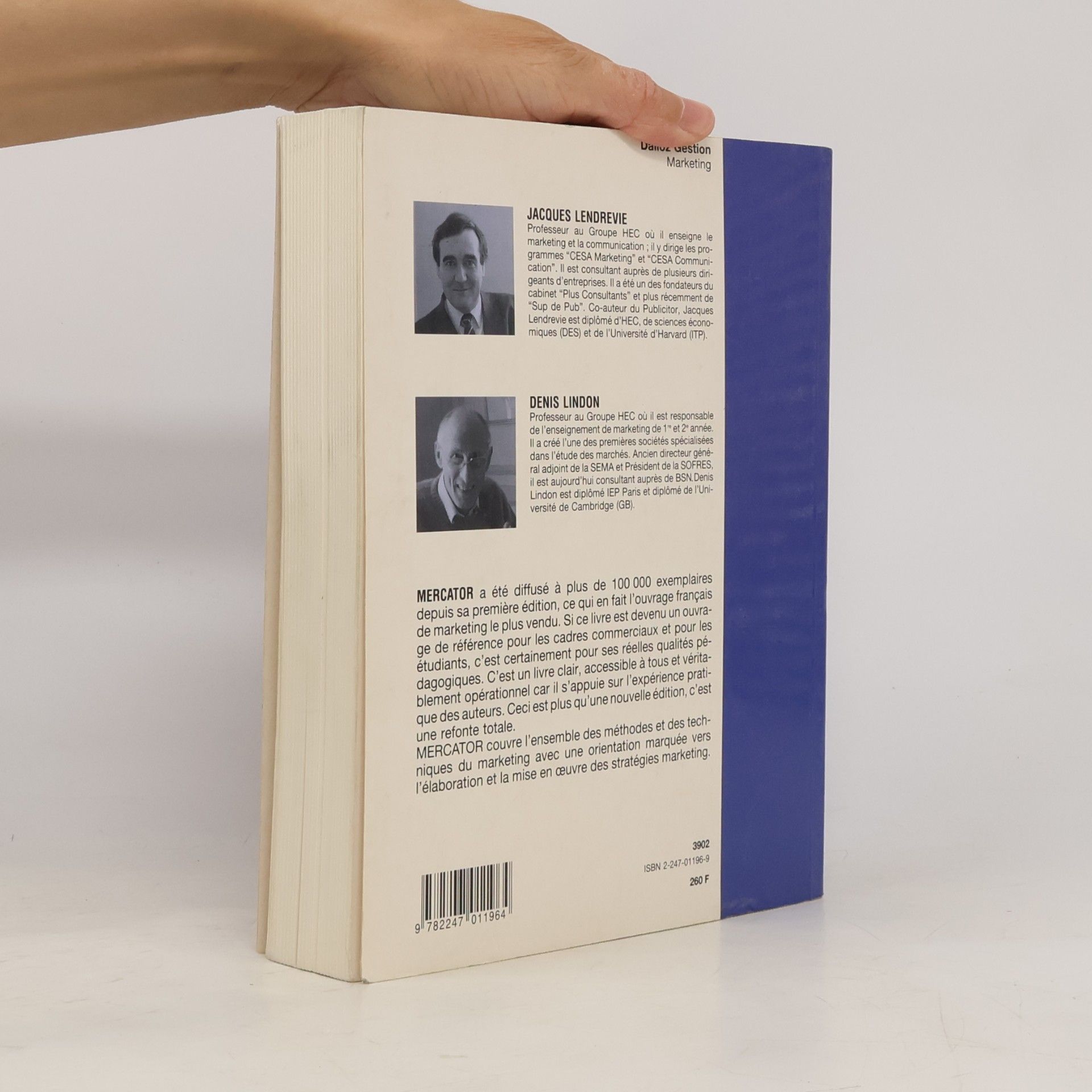 Jacques Lendre Vie Mercator