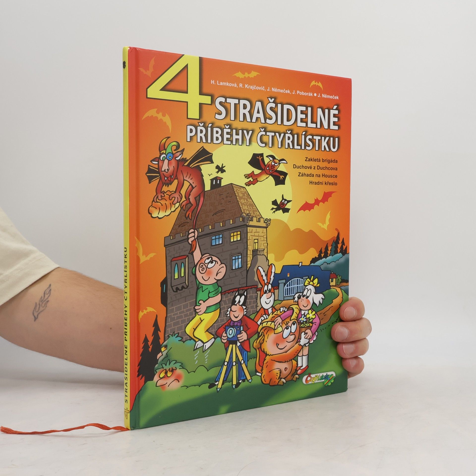Hana Lamková 4 strašidelné příběhy Čtyřlístku