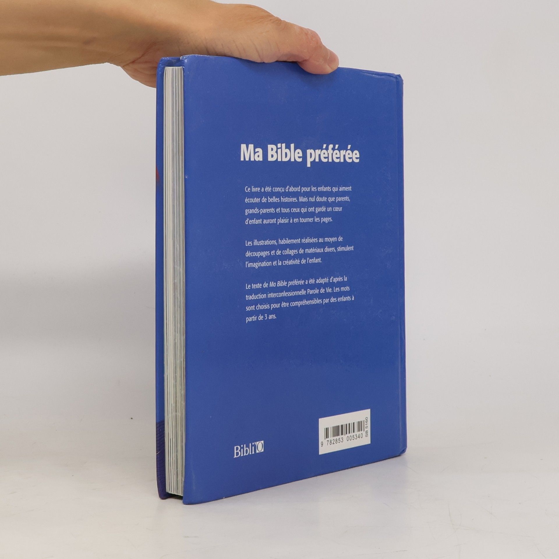 Collectif Ma Bible préférée : Texte d'après la Bible Parole de vie