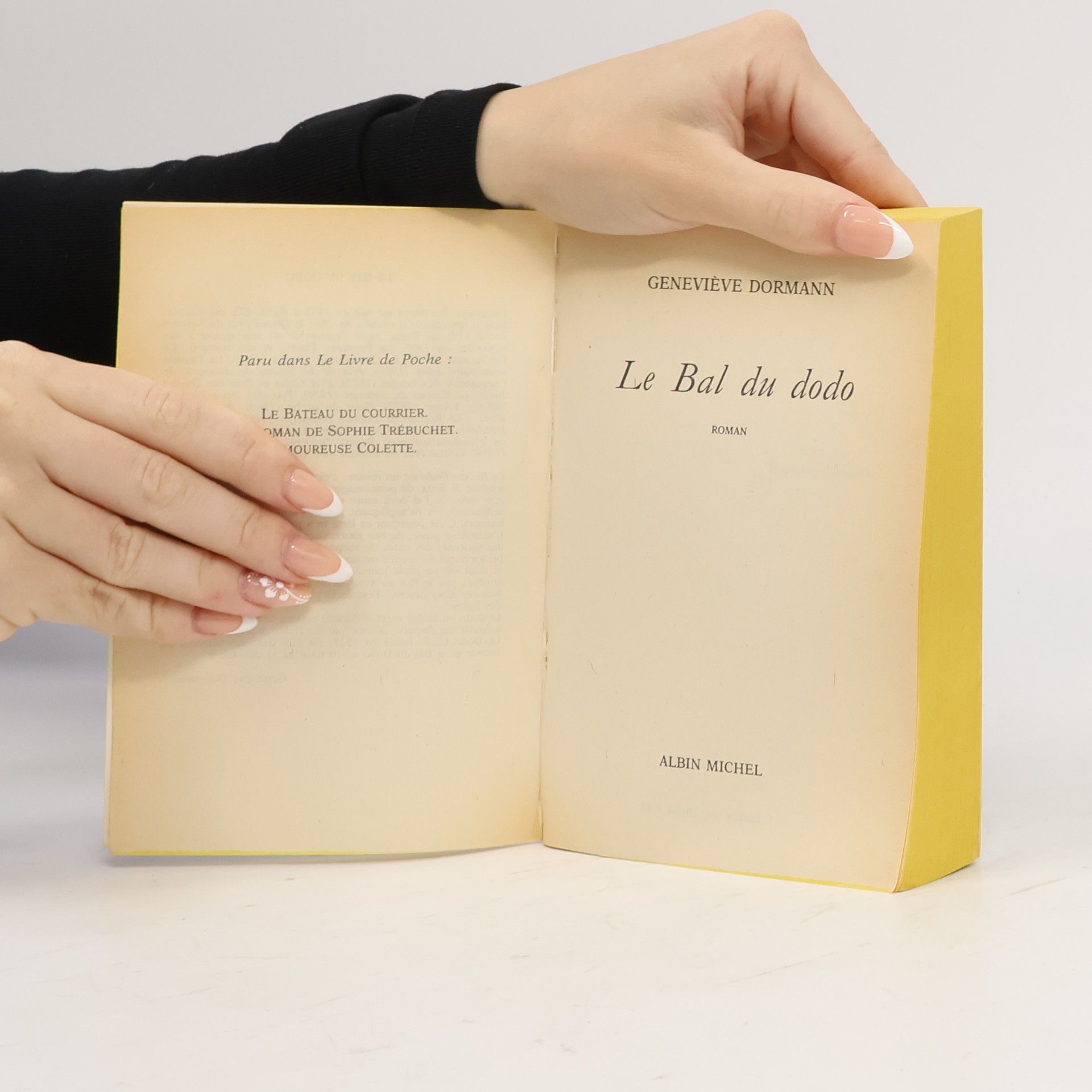 Geneviève Dormann Livre de Poche: Le Bal du dodo - texte intégral
