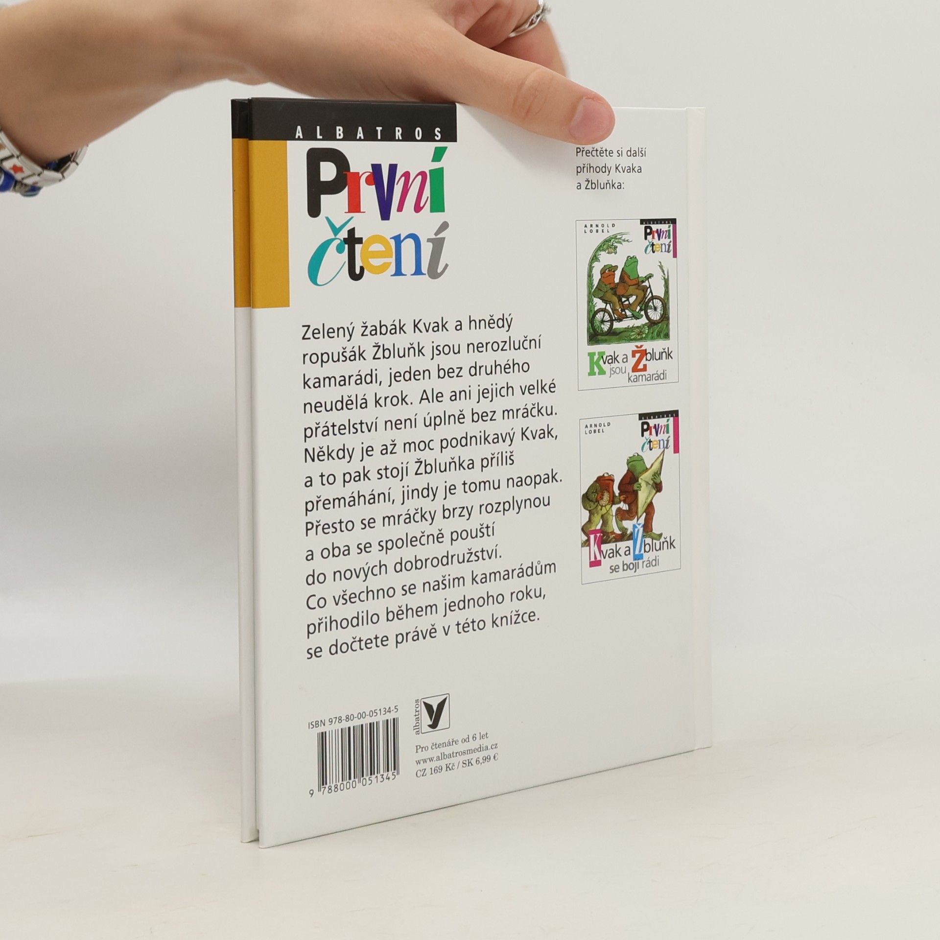 Arnold Lobel Kvak a Žbluňk od jara do Vánoc