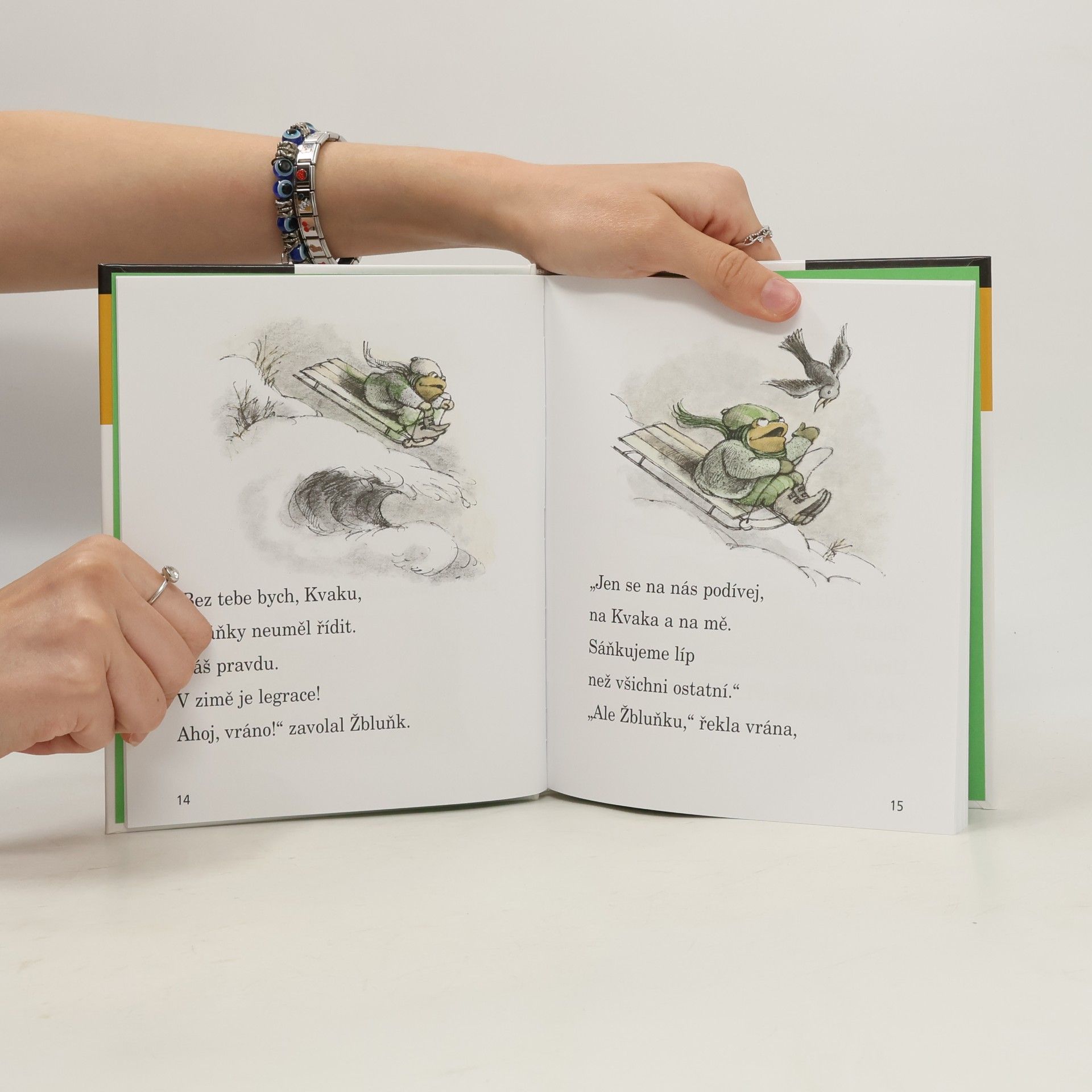 Arnold Lobel Kvak a Žbluňk od jara do Vánoc