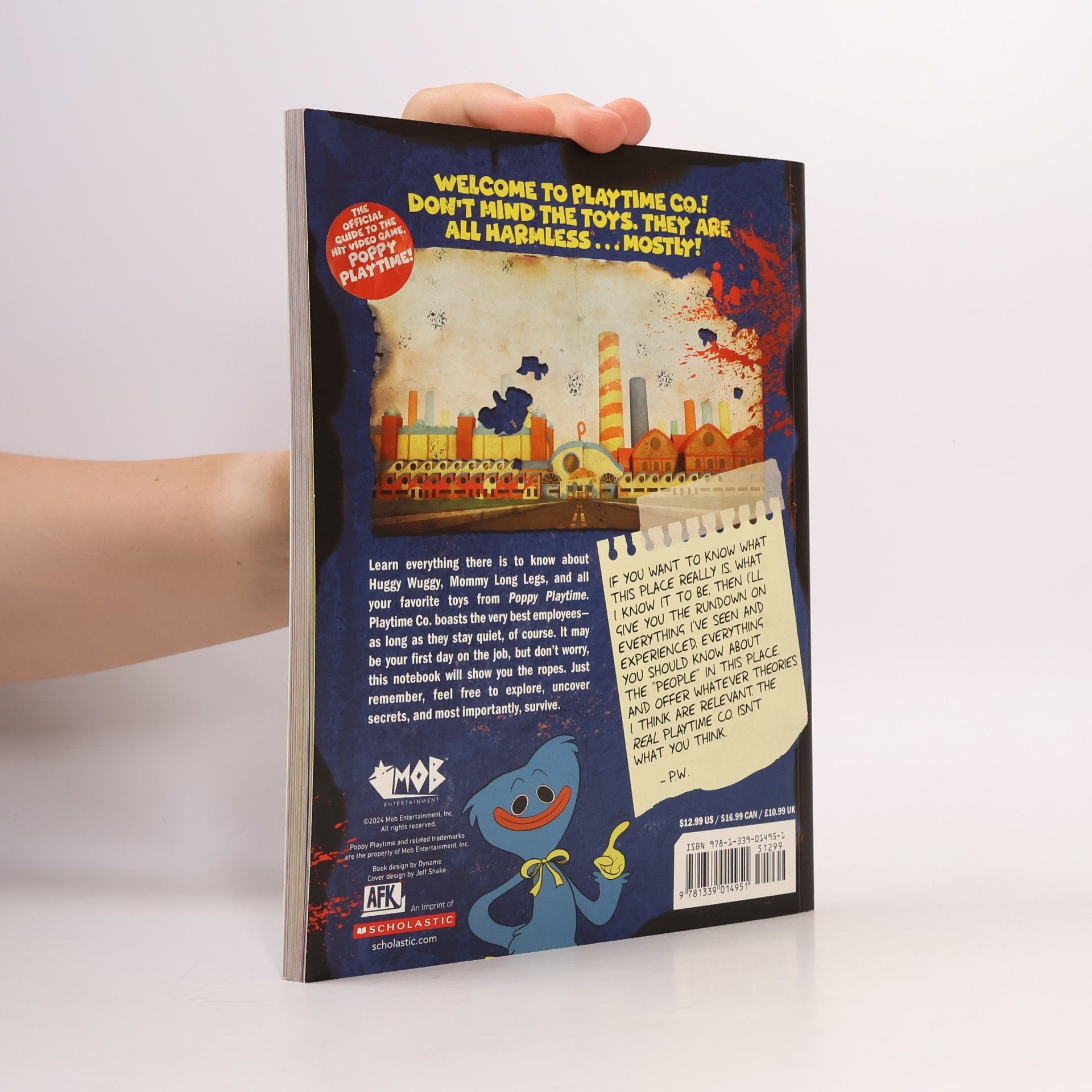 Scholastic Poppy Playtime: Orientation Guidebook (In-World Guide)