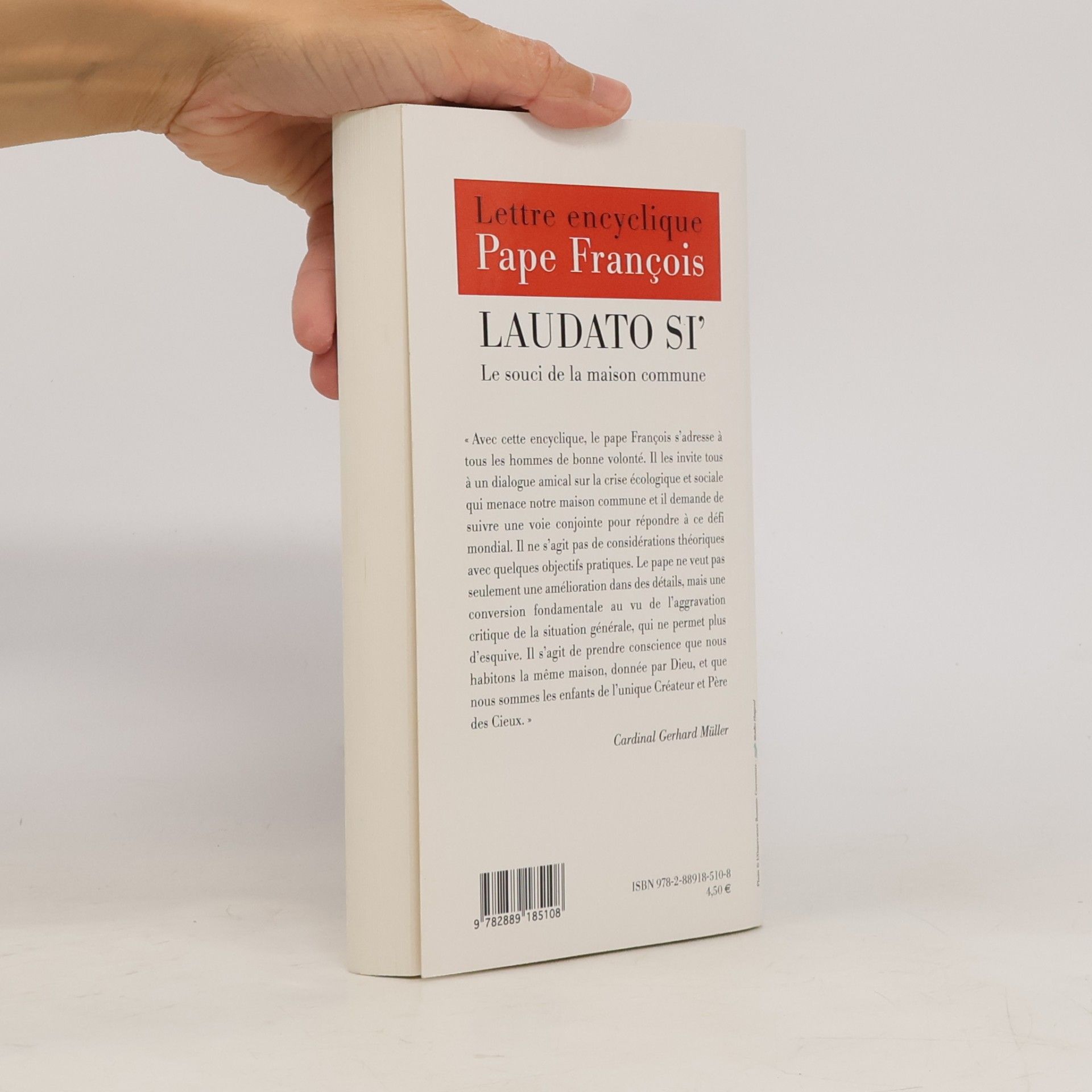 Pape François Lettre encyclique Laudato Si'