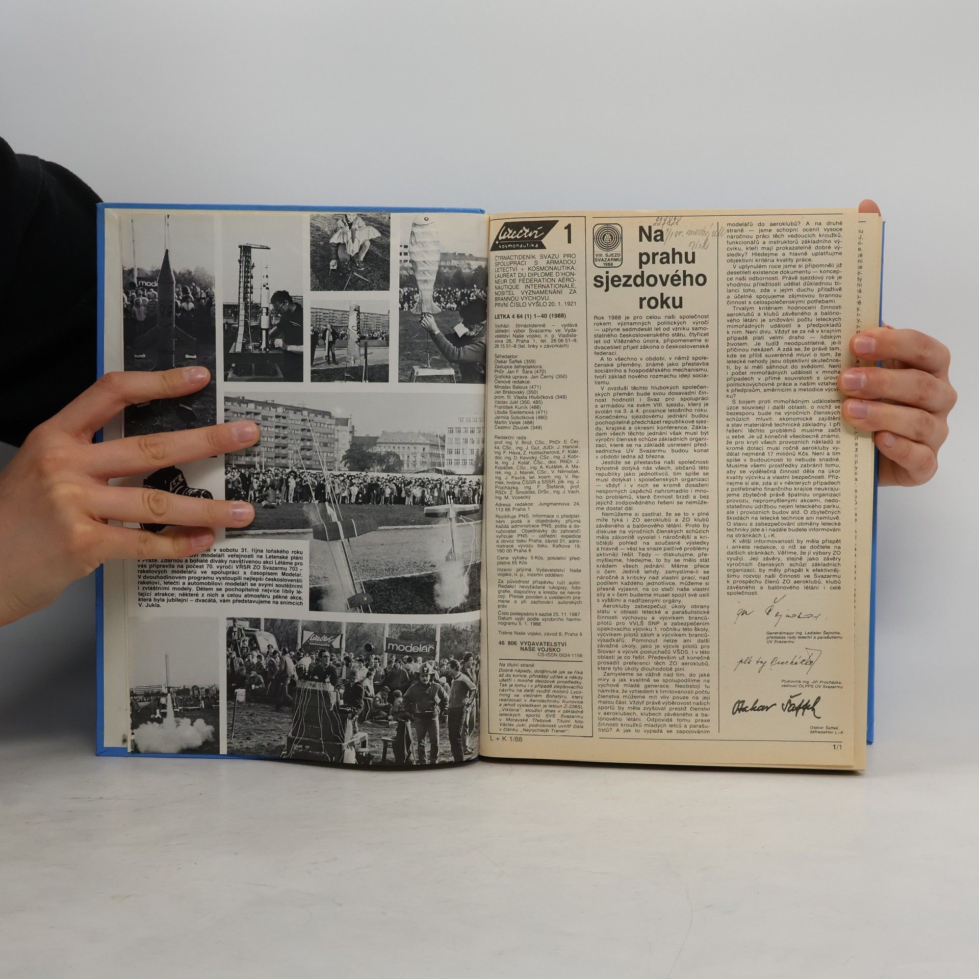 AA.VV. Letectví a kosmonautika 1988
