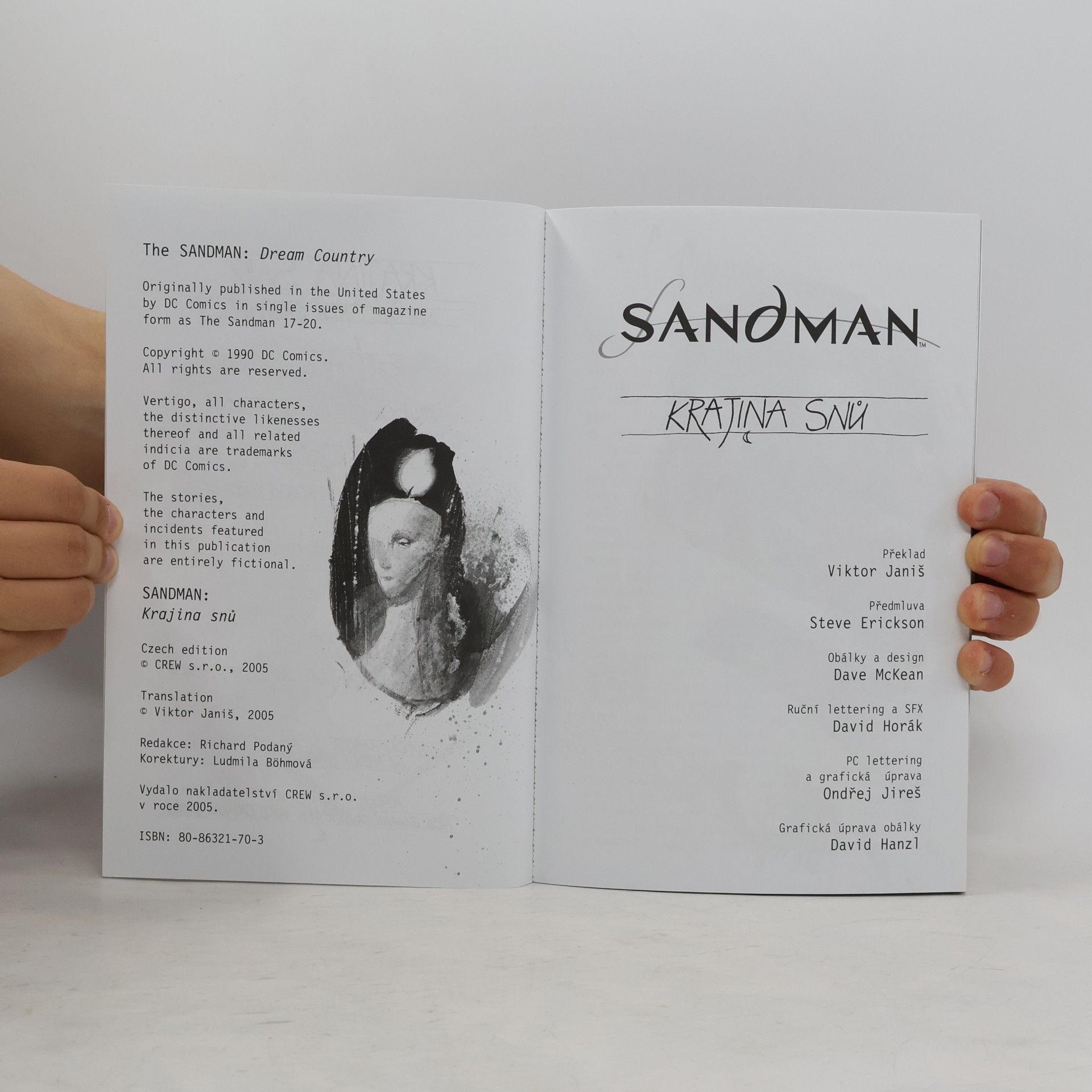Neil Gaiman Sandman. Krajina snů