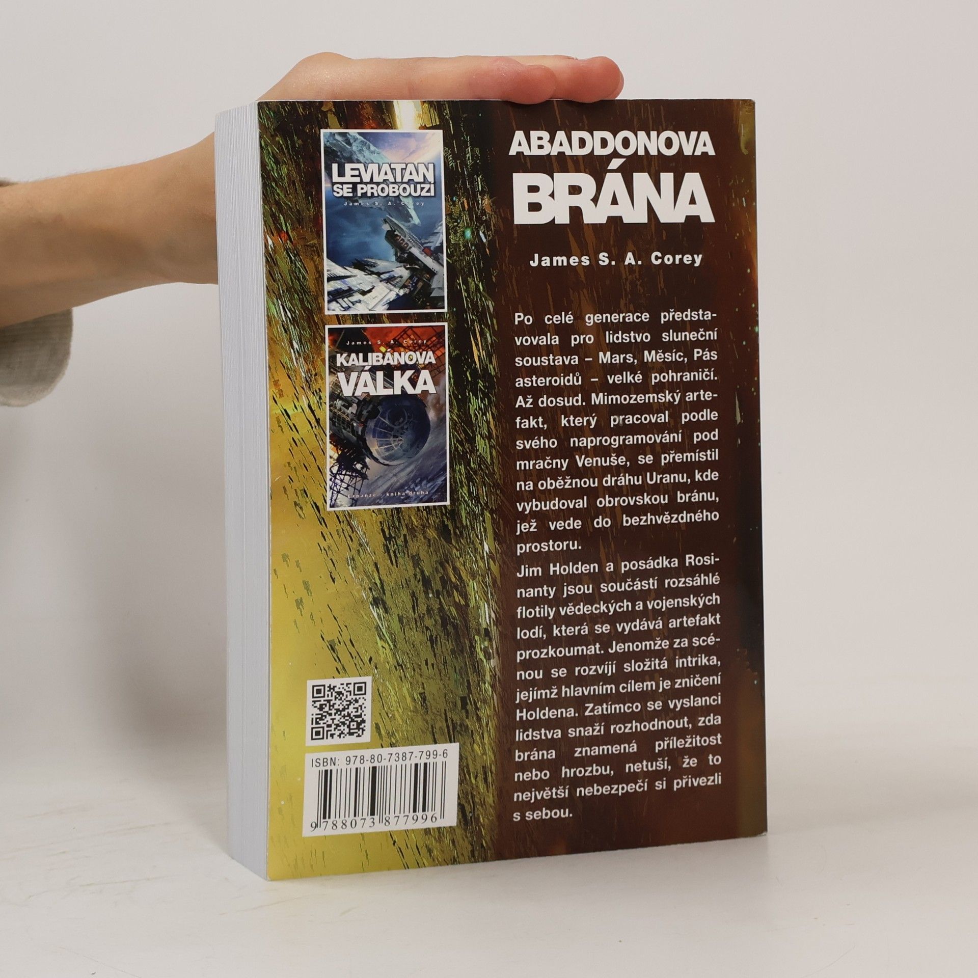 James S.A Corey Expanze. Kniha třetí, Abaddonova brána