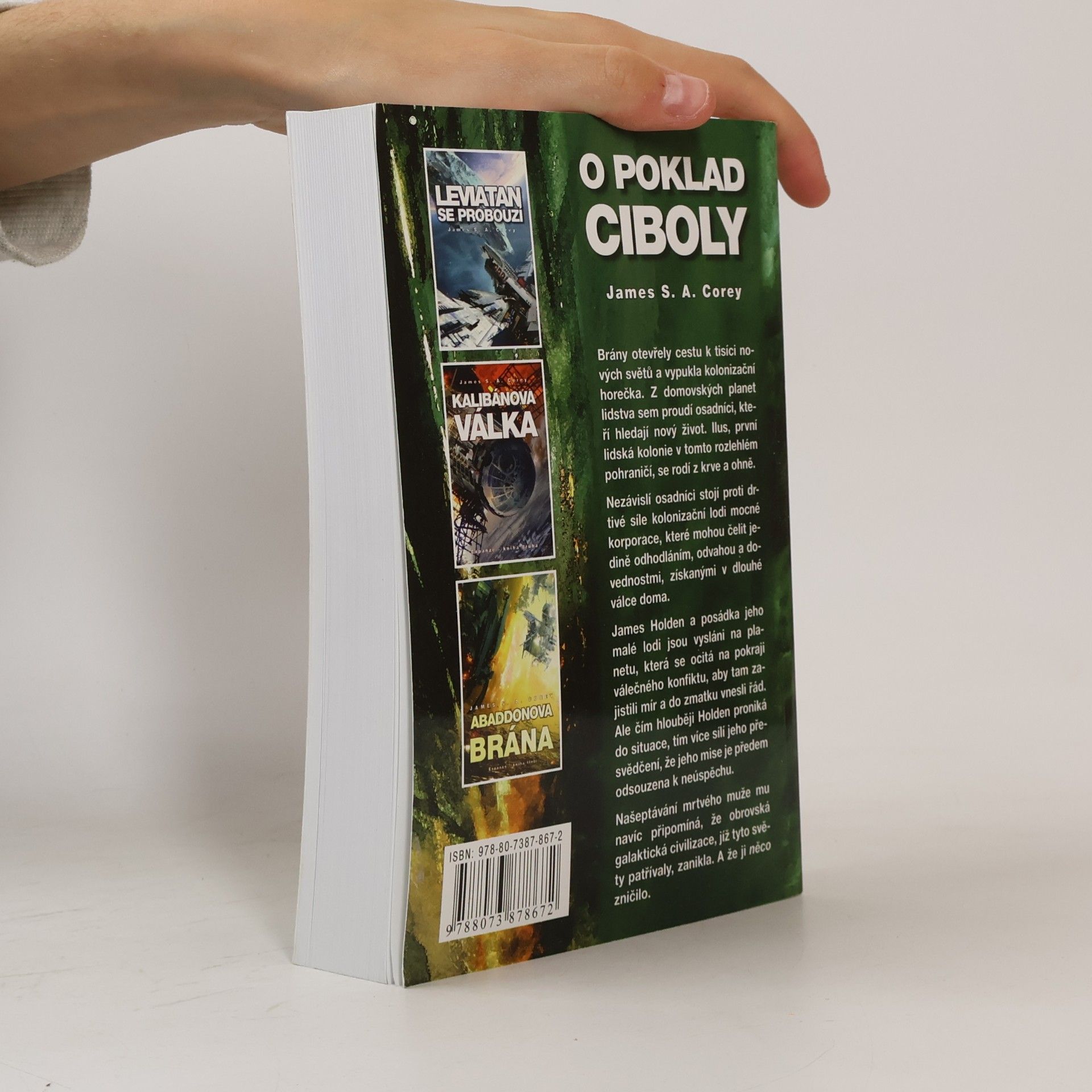 James S.A Corey Expanze. Kniha čtvrtá, O poklad Ciboly