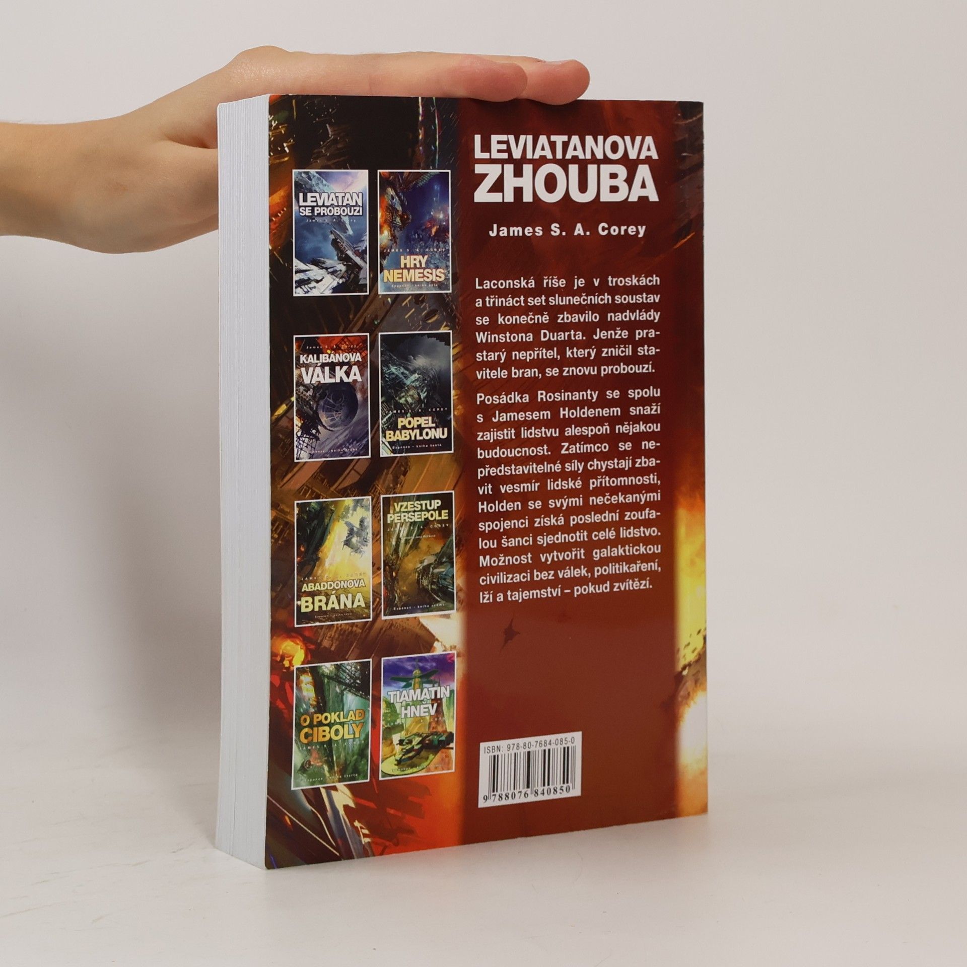 James S.A Corey Expanze. Kniha devátá, Leviatanova zhouba