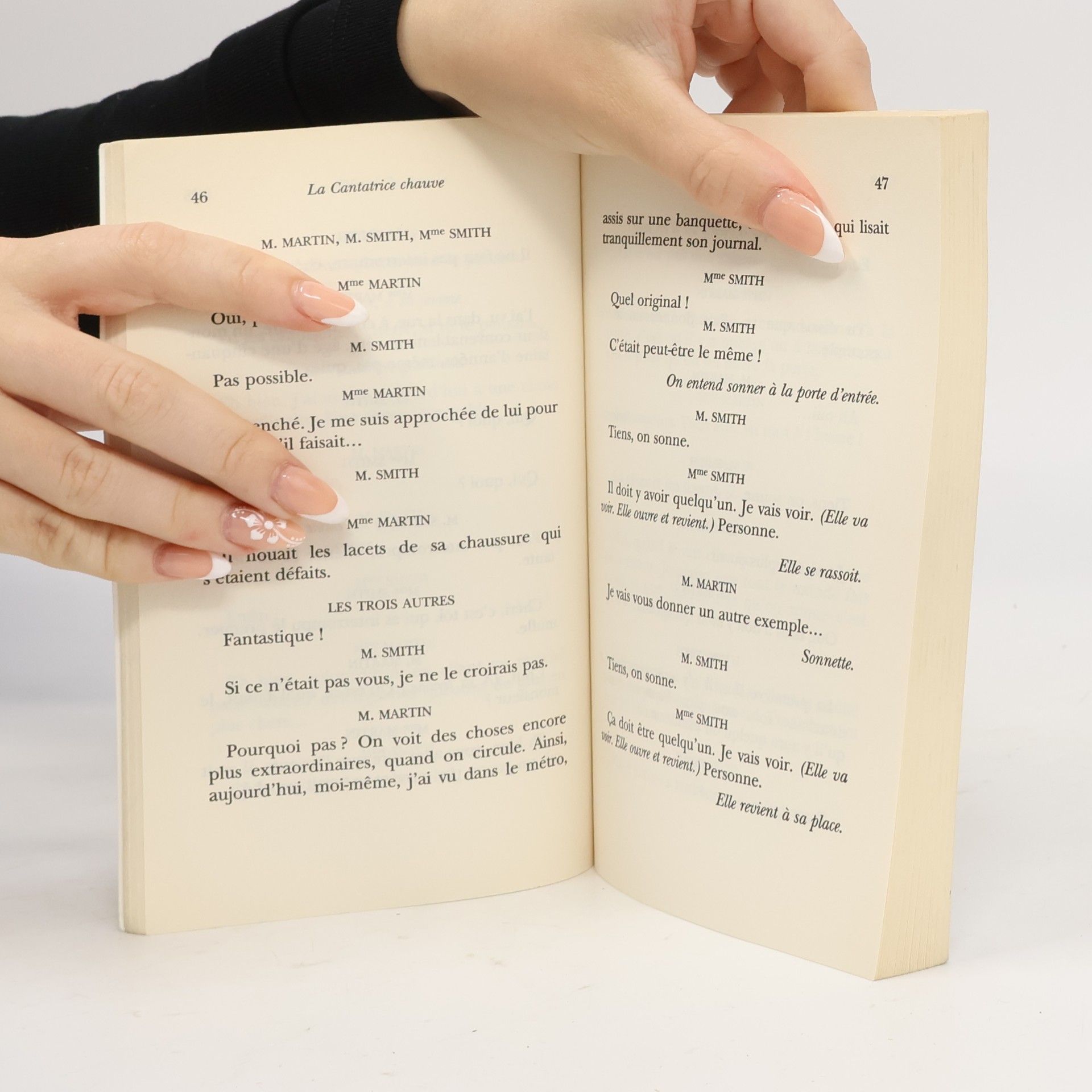 Eugène Ionesco La cantatrice chauve ; La lecon