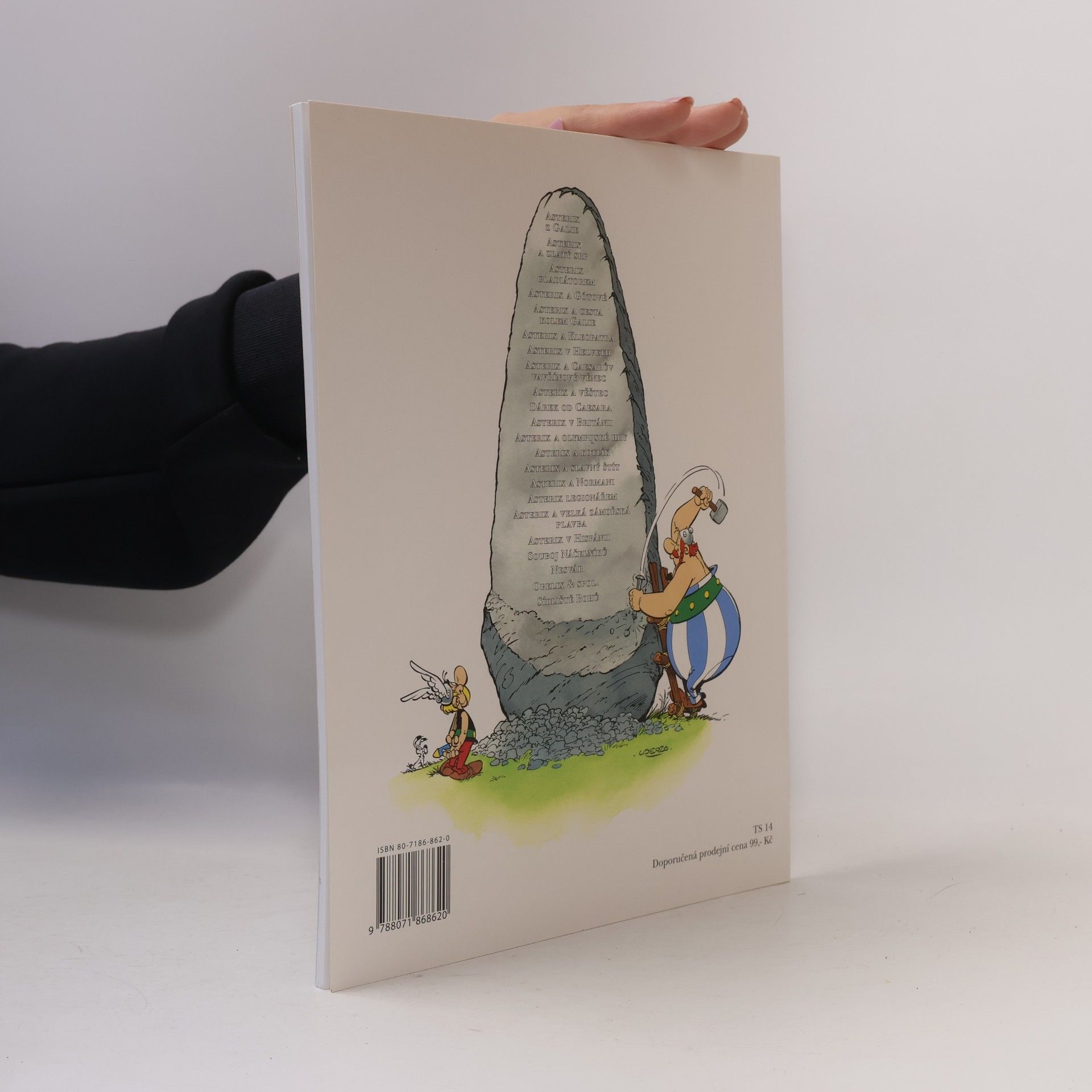 René Goscinny Asterix. Díl IX. Věštec