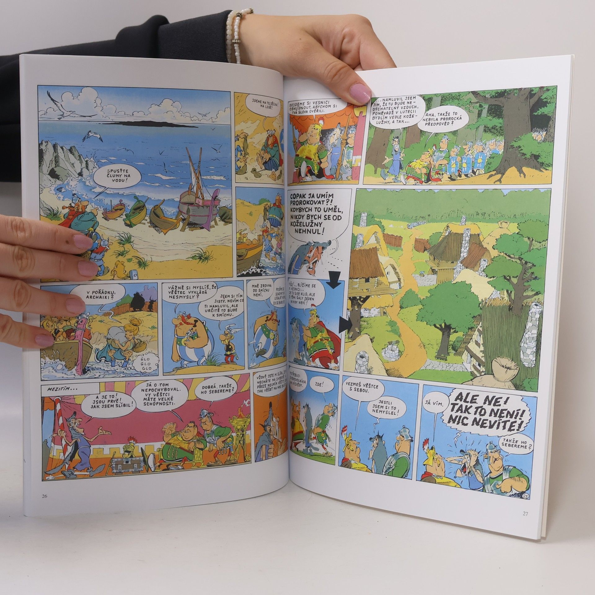René Goscinny Asterix. Díl IX. Věštec