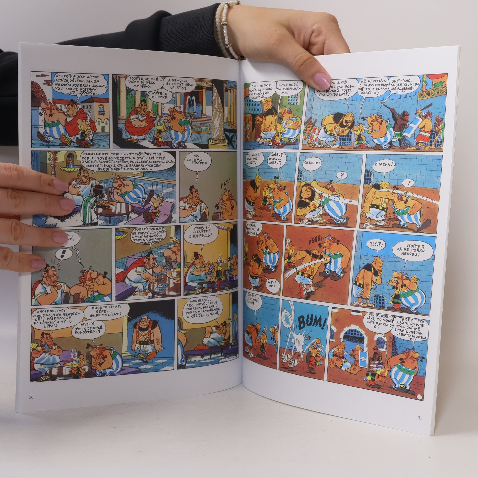 René Goscinny Asterix gladiátorem
