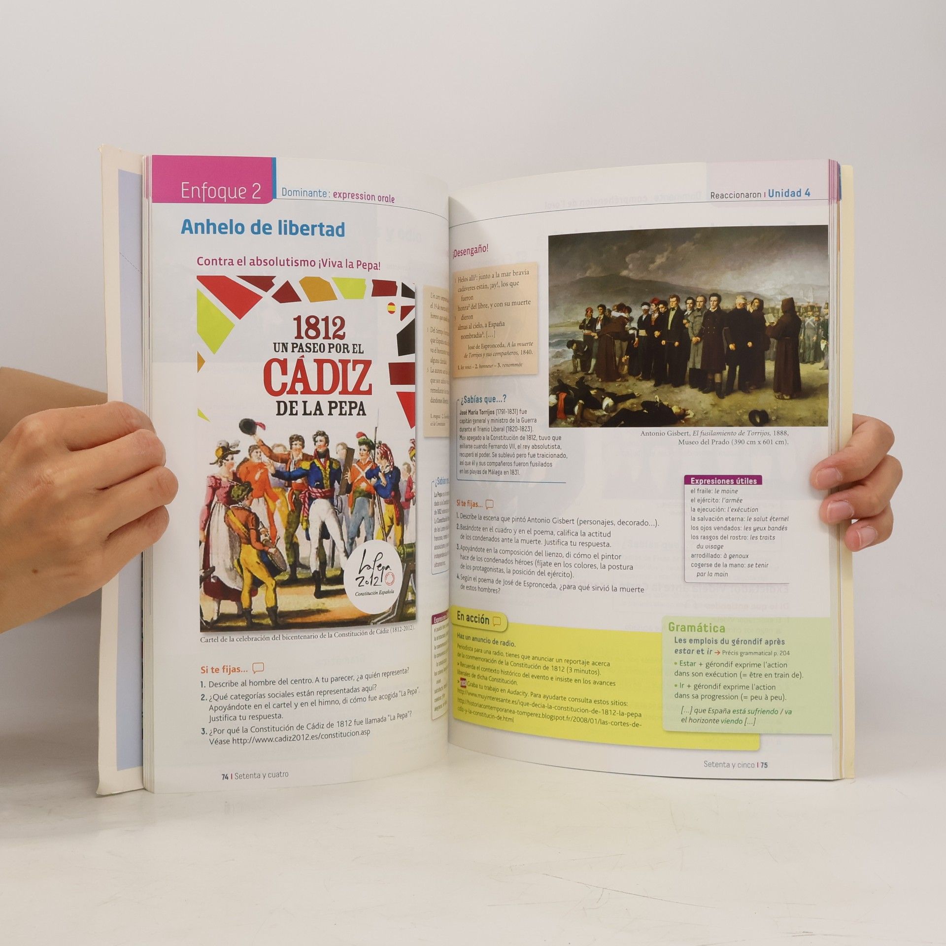 Fabien Bénézech Pasarela Première - Espagnol - Livre élève Grand format - Edition 2013 - Nouveau BAC