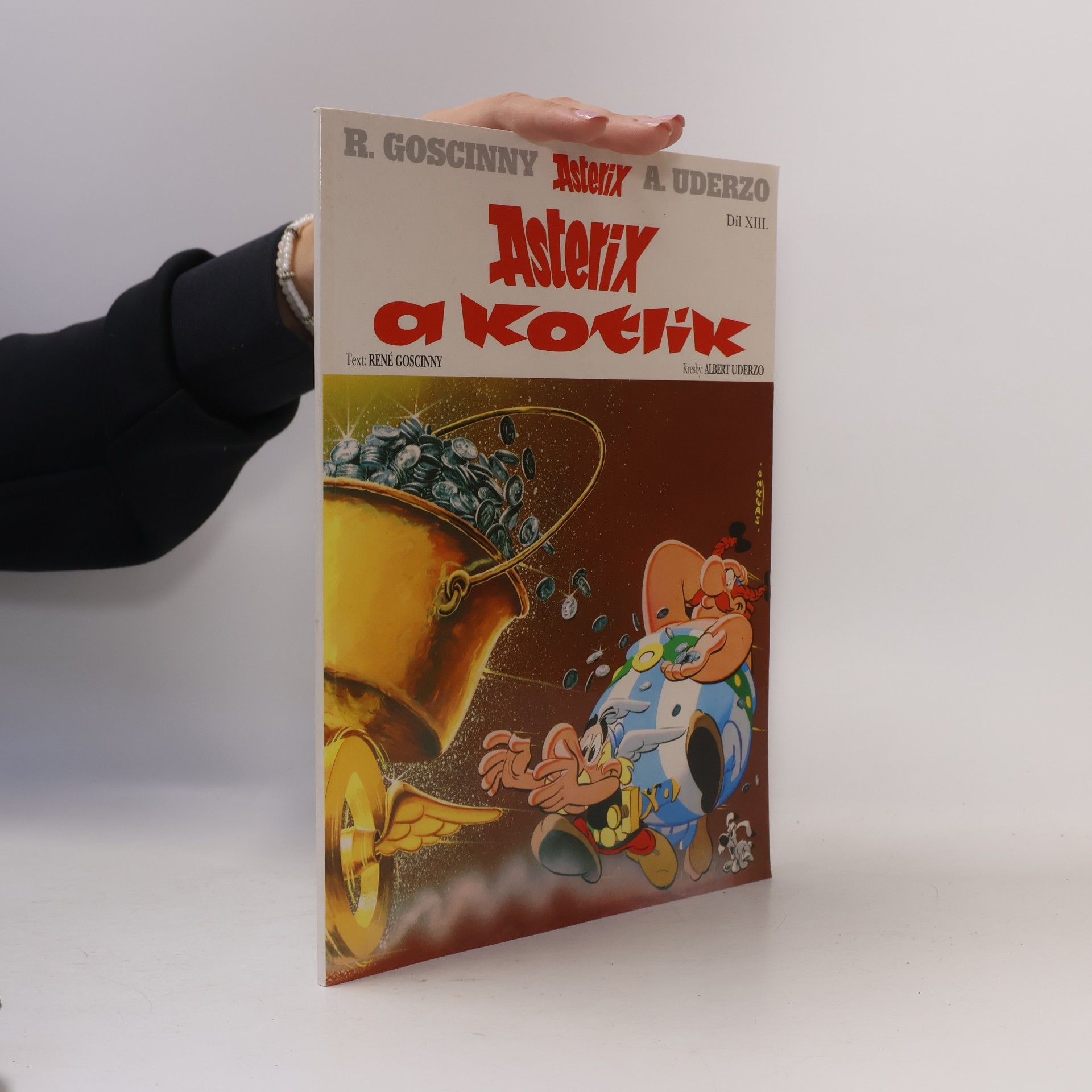 René Goscinny Asterix a kotlík