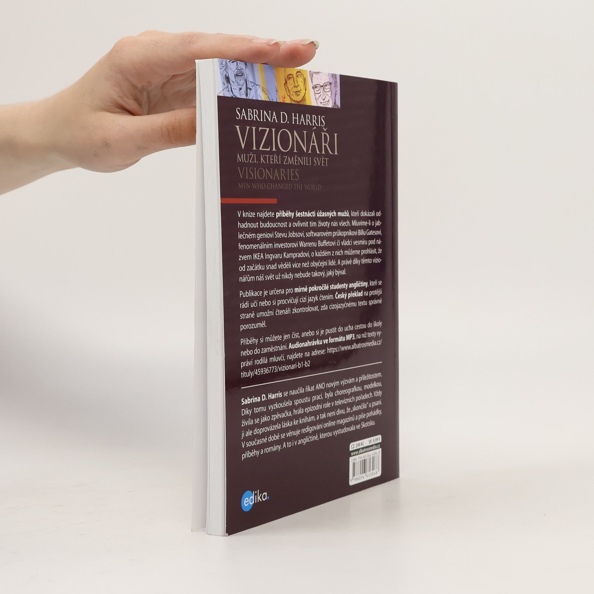 Sabrina D. Harris Vizionáři - muži, kteří změnili svět / Visionaries - men who changed the world