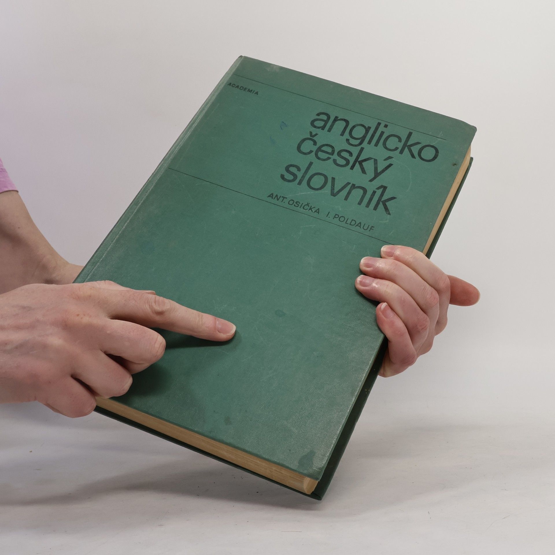 Antonín Osička Anglicko-český slovník. S dodatky