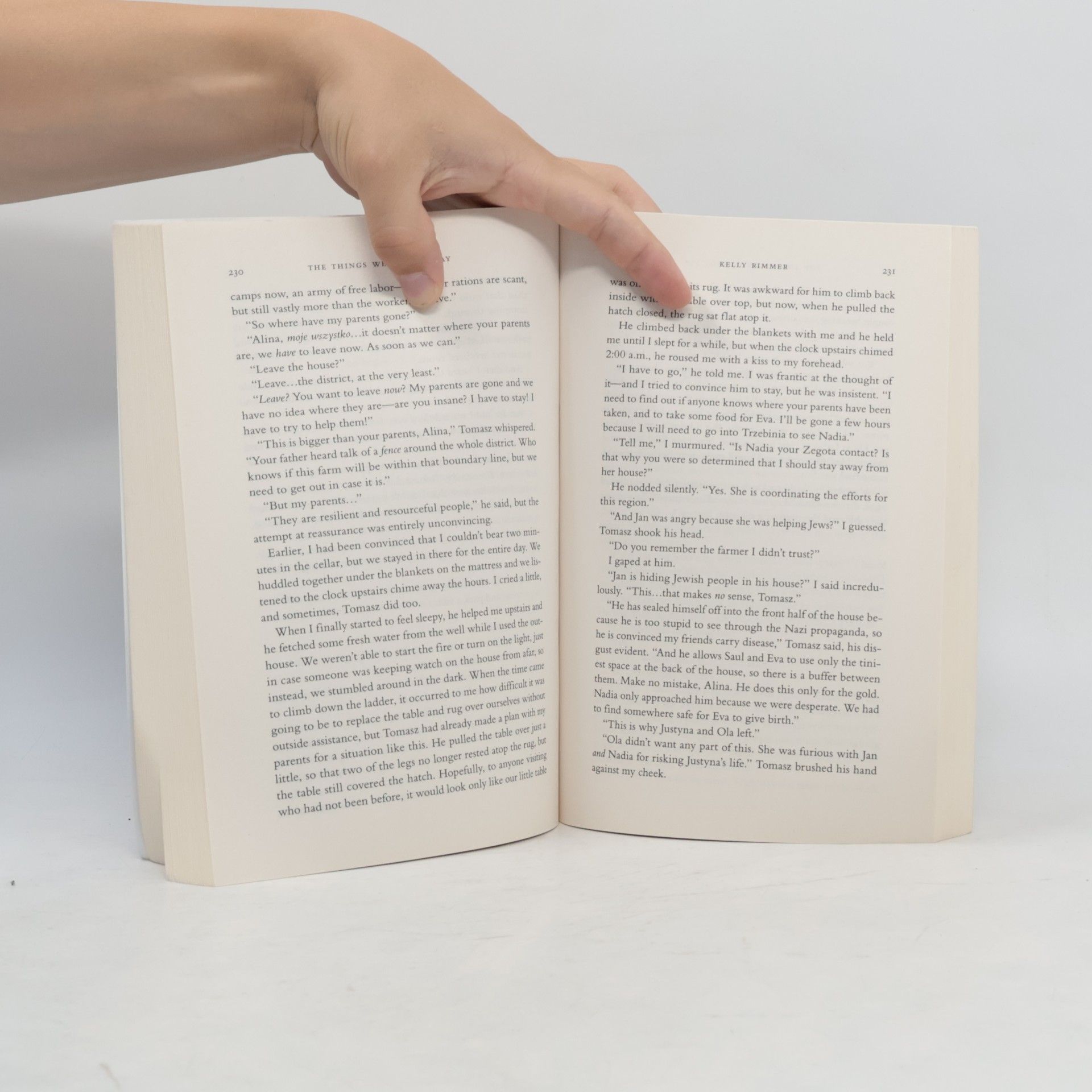 Kelly Rimmer The Things We Cannot Say