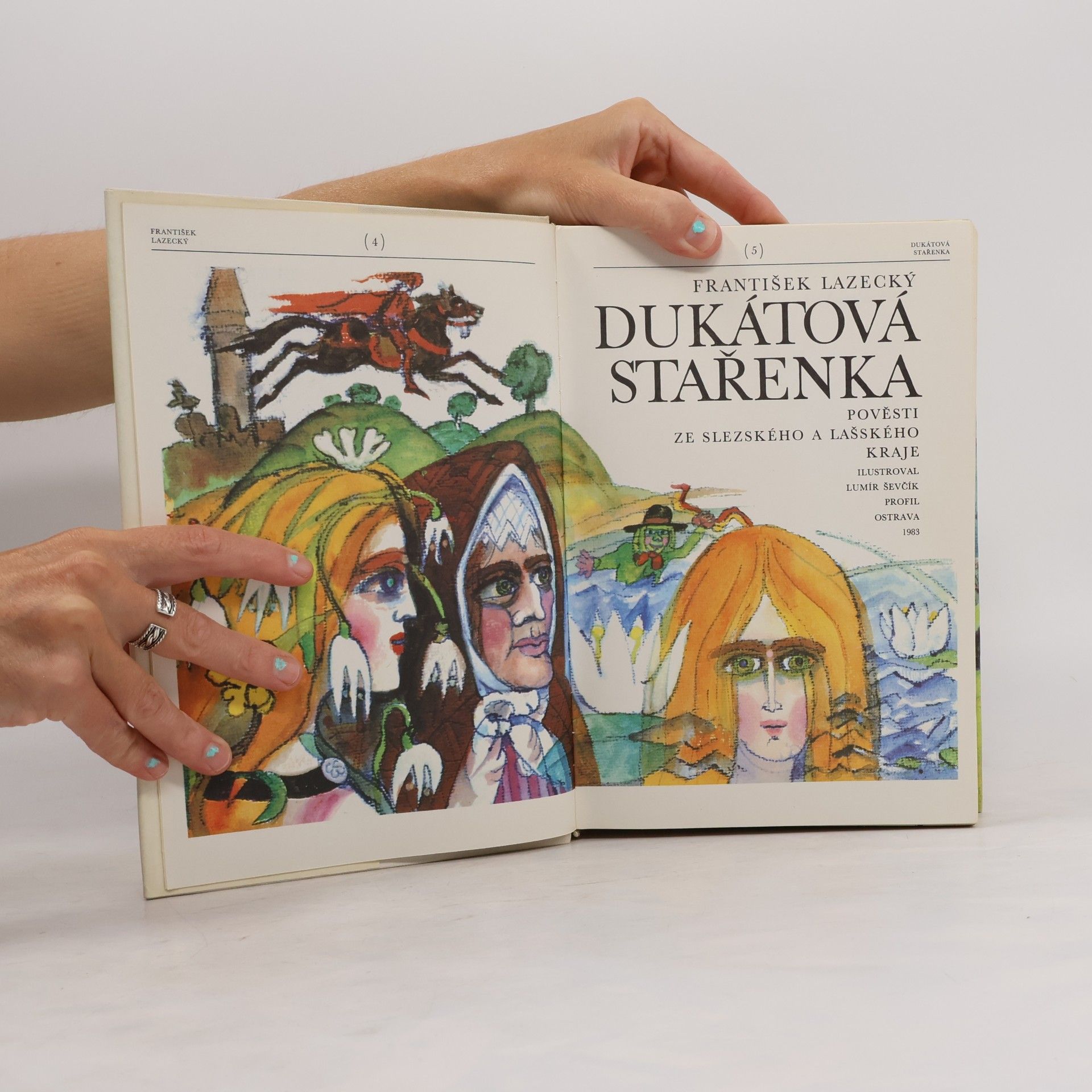 František Lazecký Dukátová stařenka