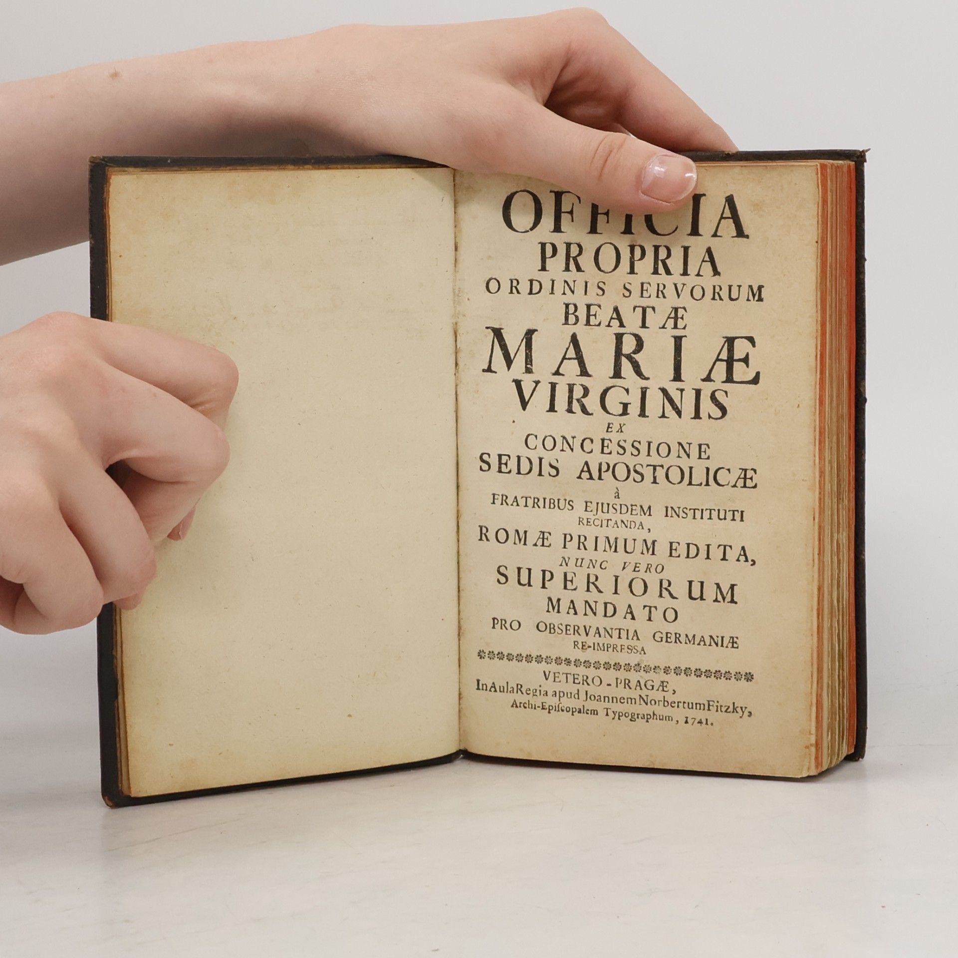 Auteurscollectief Officia Propria Ordinis Servorum Beatae Mariae Virginis