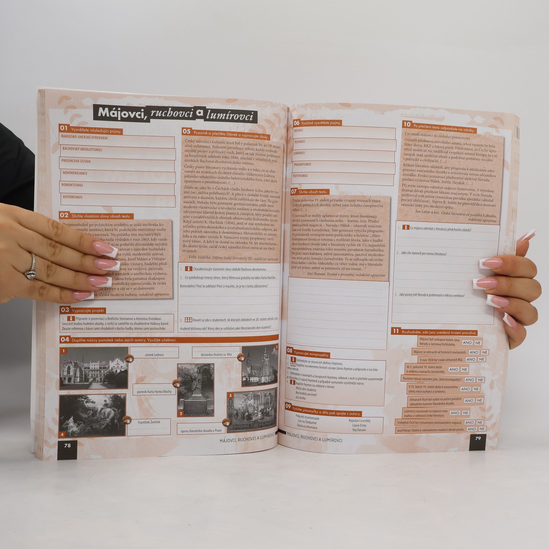 AA.VV. Literatura pro 2. ročník středních škol. Pracovní sešit