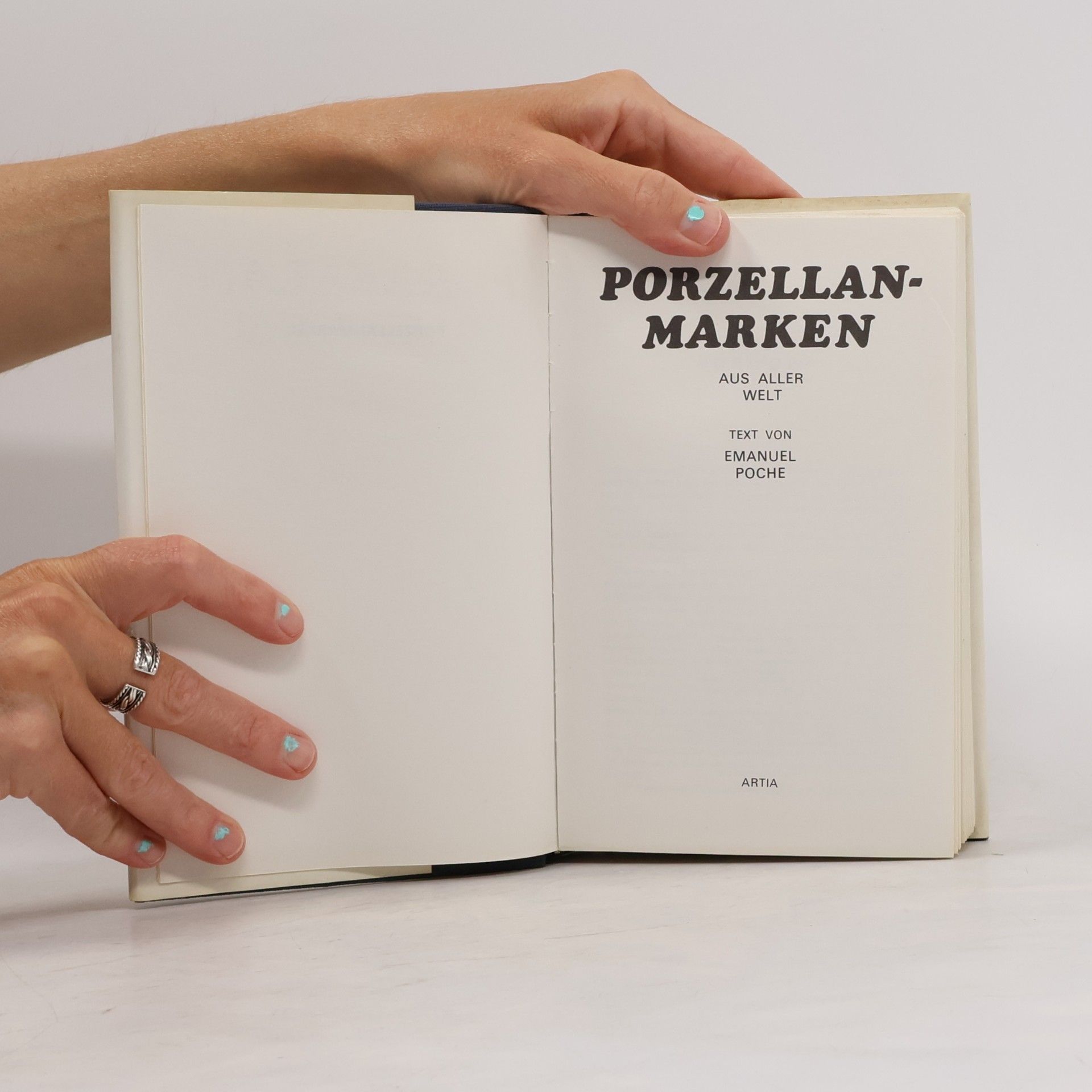 Emanuel Poche Porzellanmarken