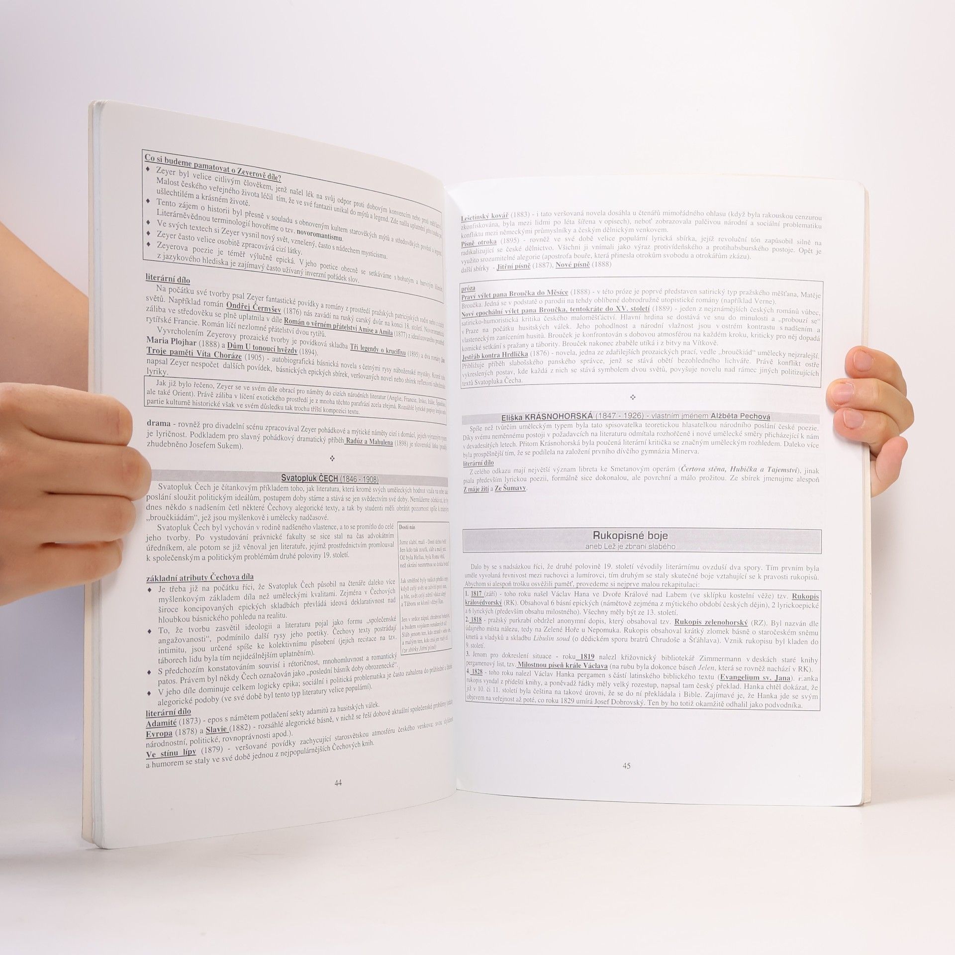 Vladimír Prokop Literatura 19. a počátku 20. století