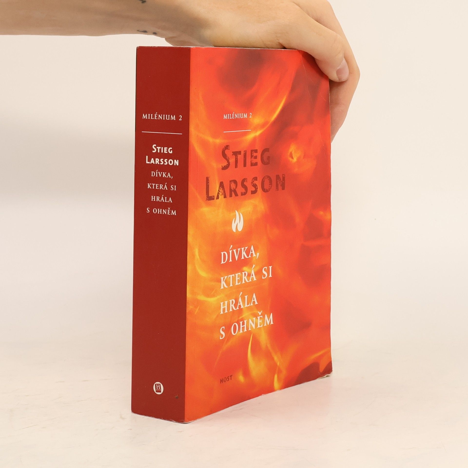 Stieg Larsson Dívka, která si hrála s ohněm