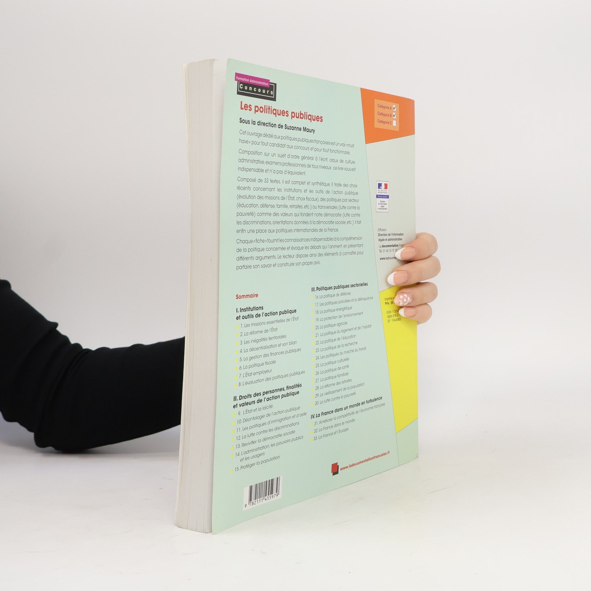 Suzanne Moury Formation Administration Concours: Les politiques publiques