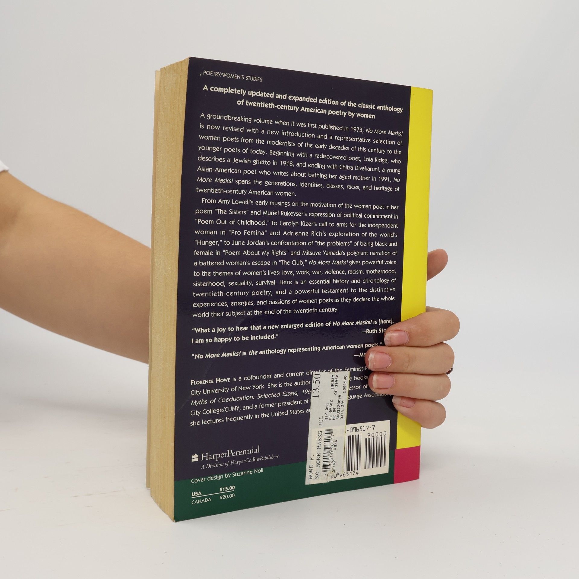 Florence Howe No More Masks! An Anthology of Twentieth-Century American Women Poets